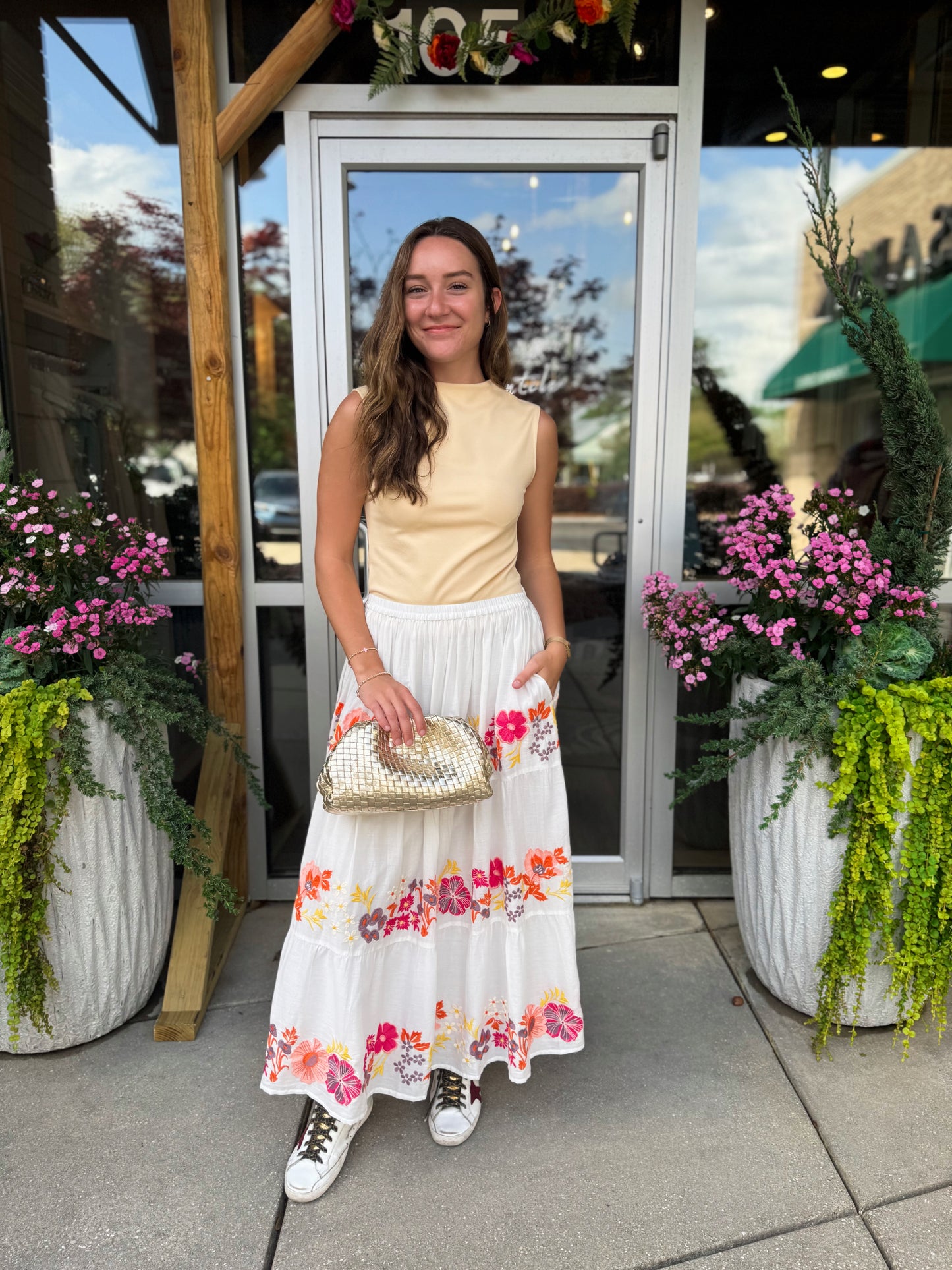 Zaria Mimosa Maxi Skirt