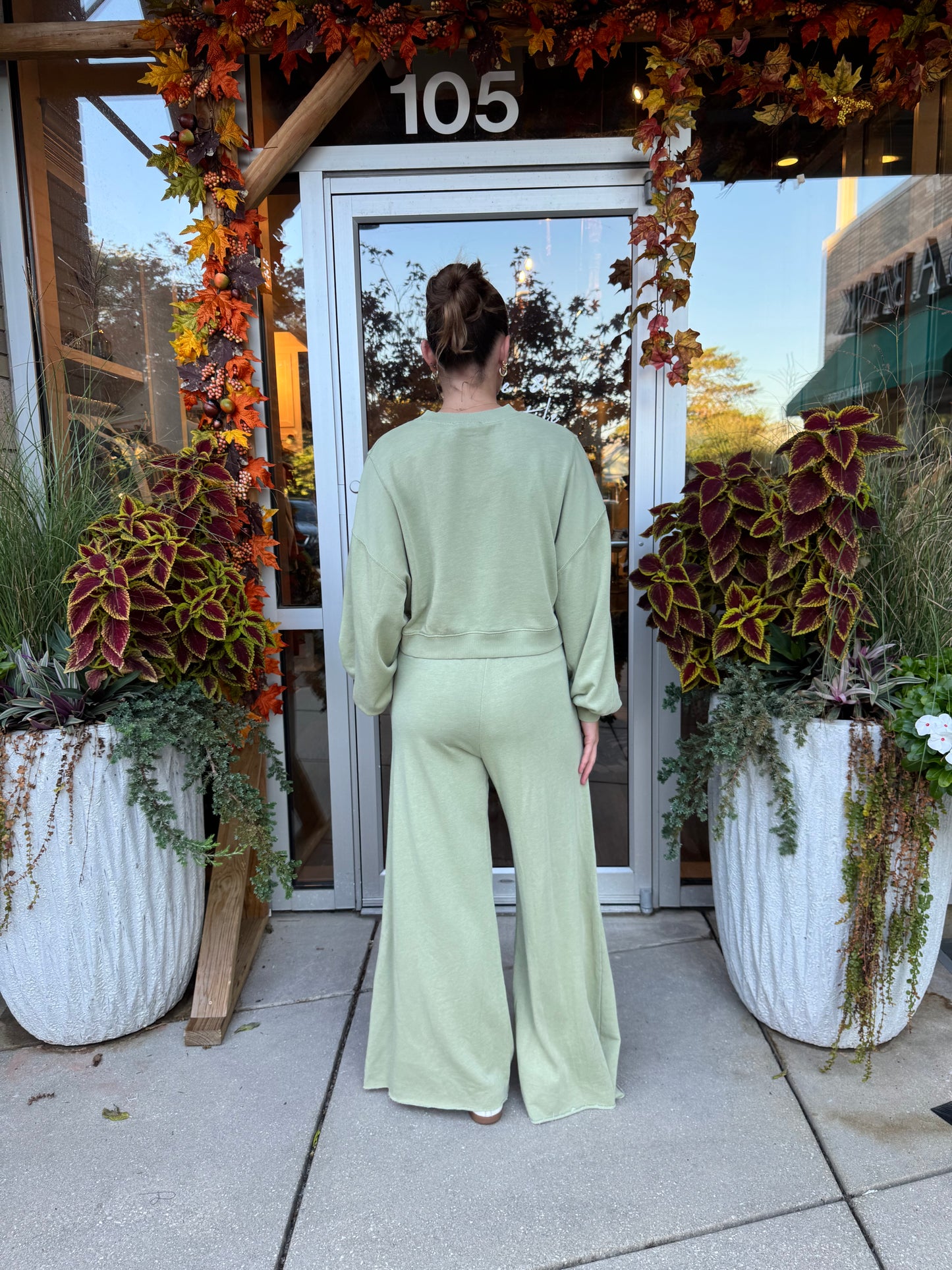 Jenna Set - Mineral Green