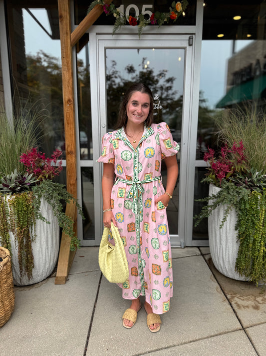 Vintage Sail Maxi Dress