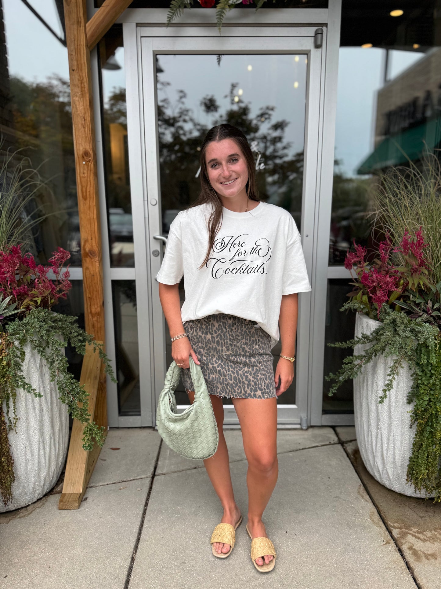 Here For The Cocktails Tee