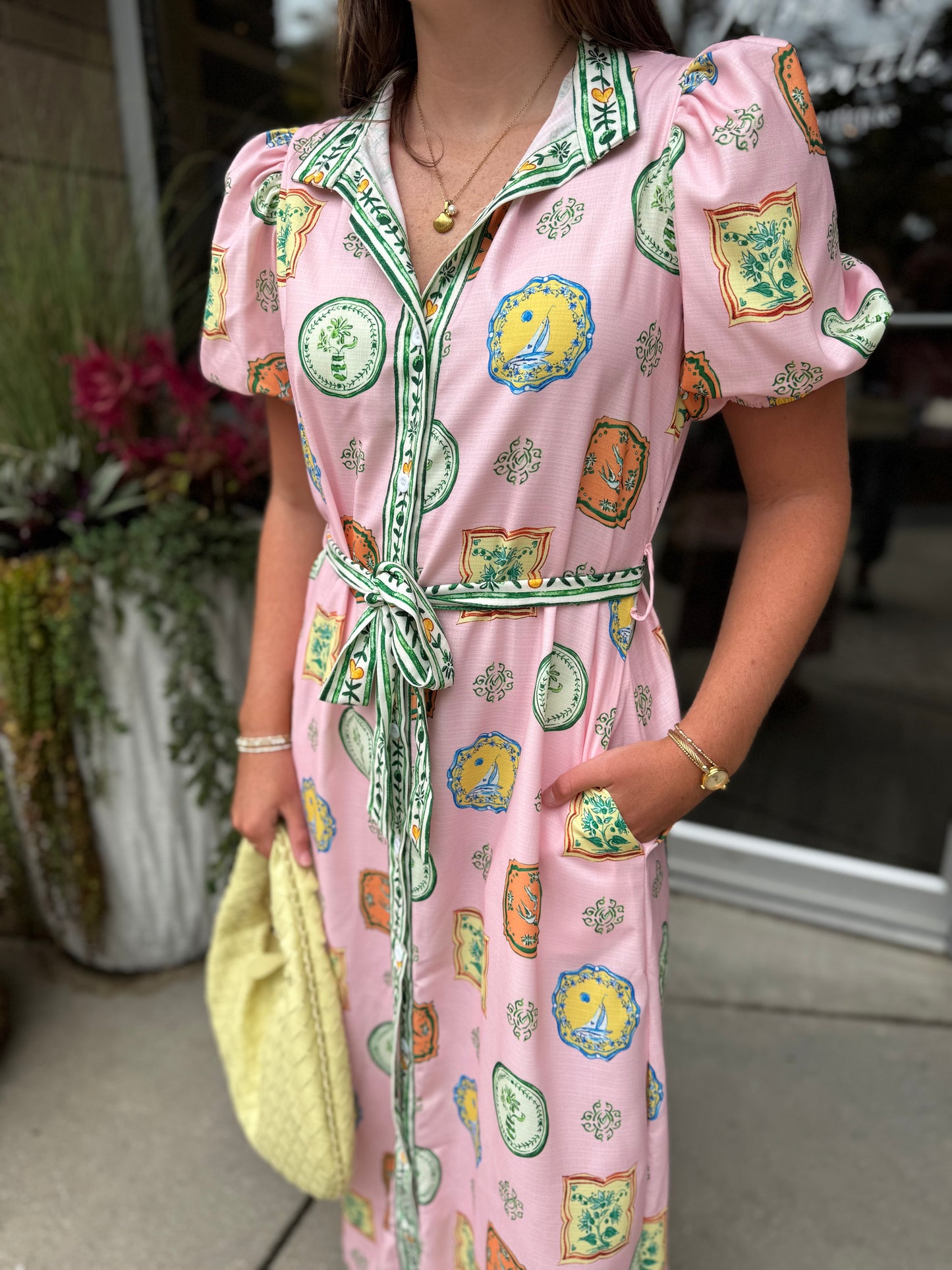 Vintage Sail Maxi Dress