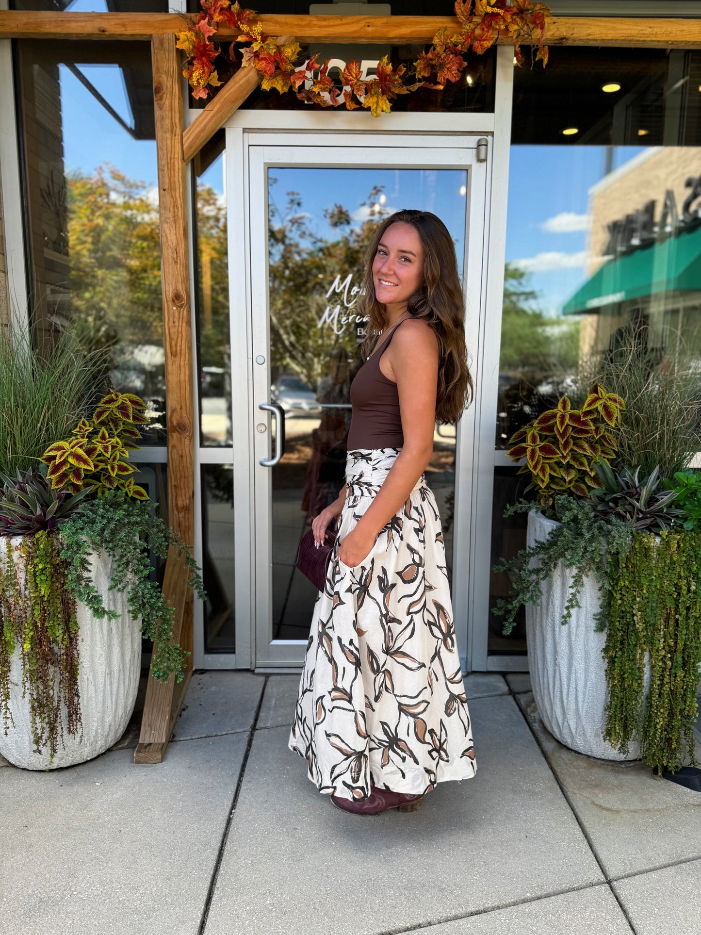 Sienna Floral Maxi Skirt