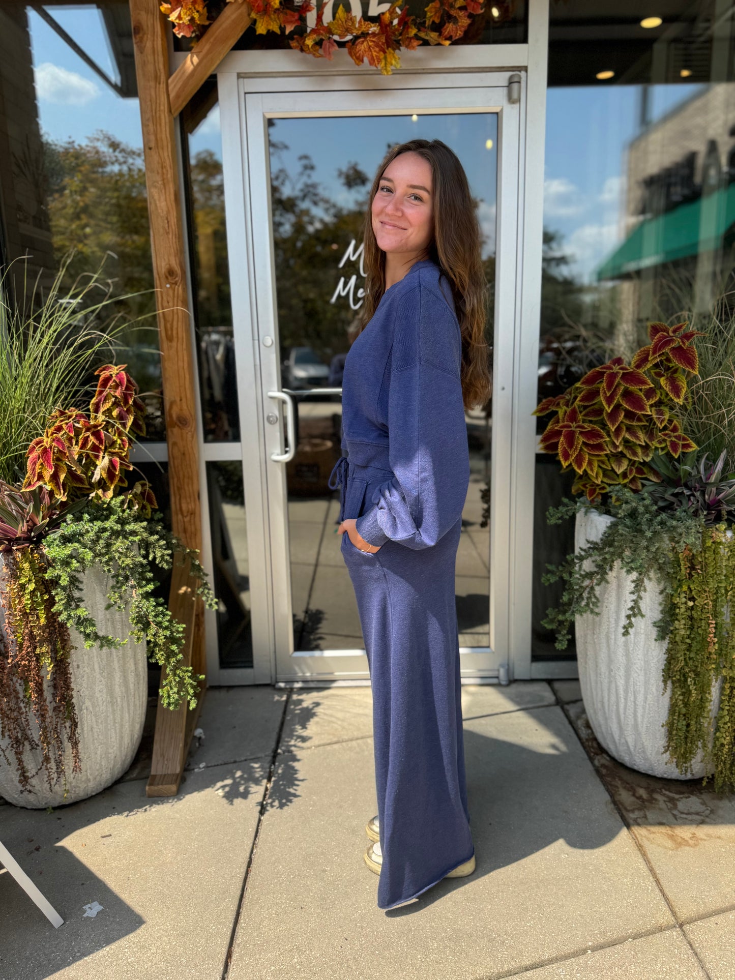 Jenna Set - Navy