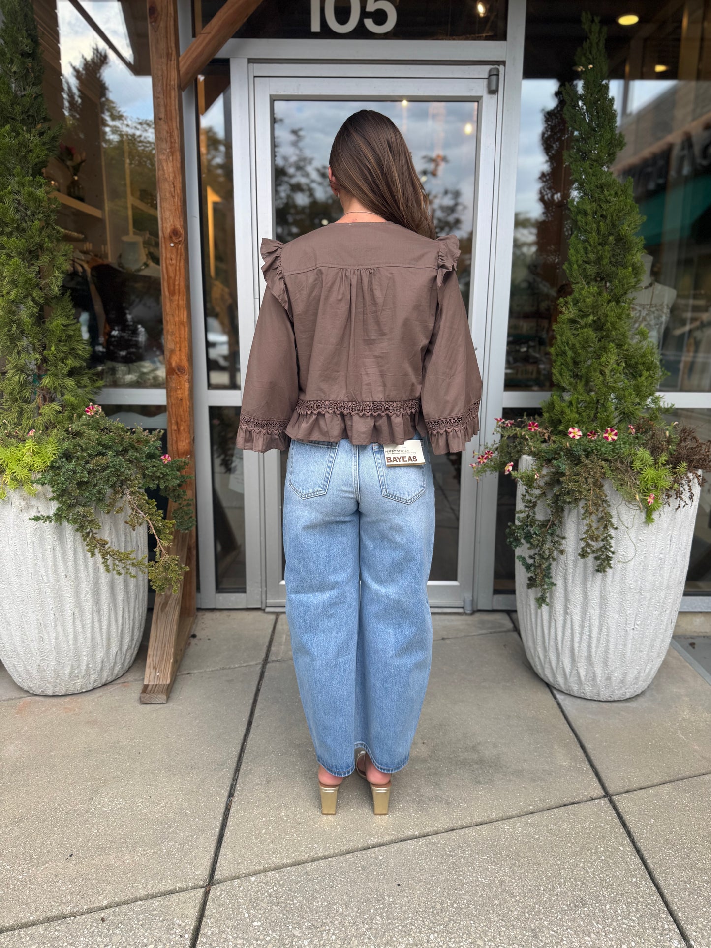 Chocolate Blouse