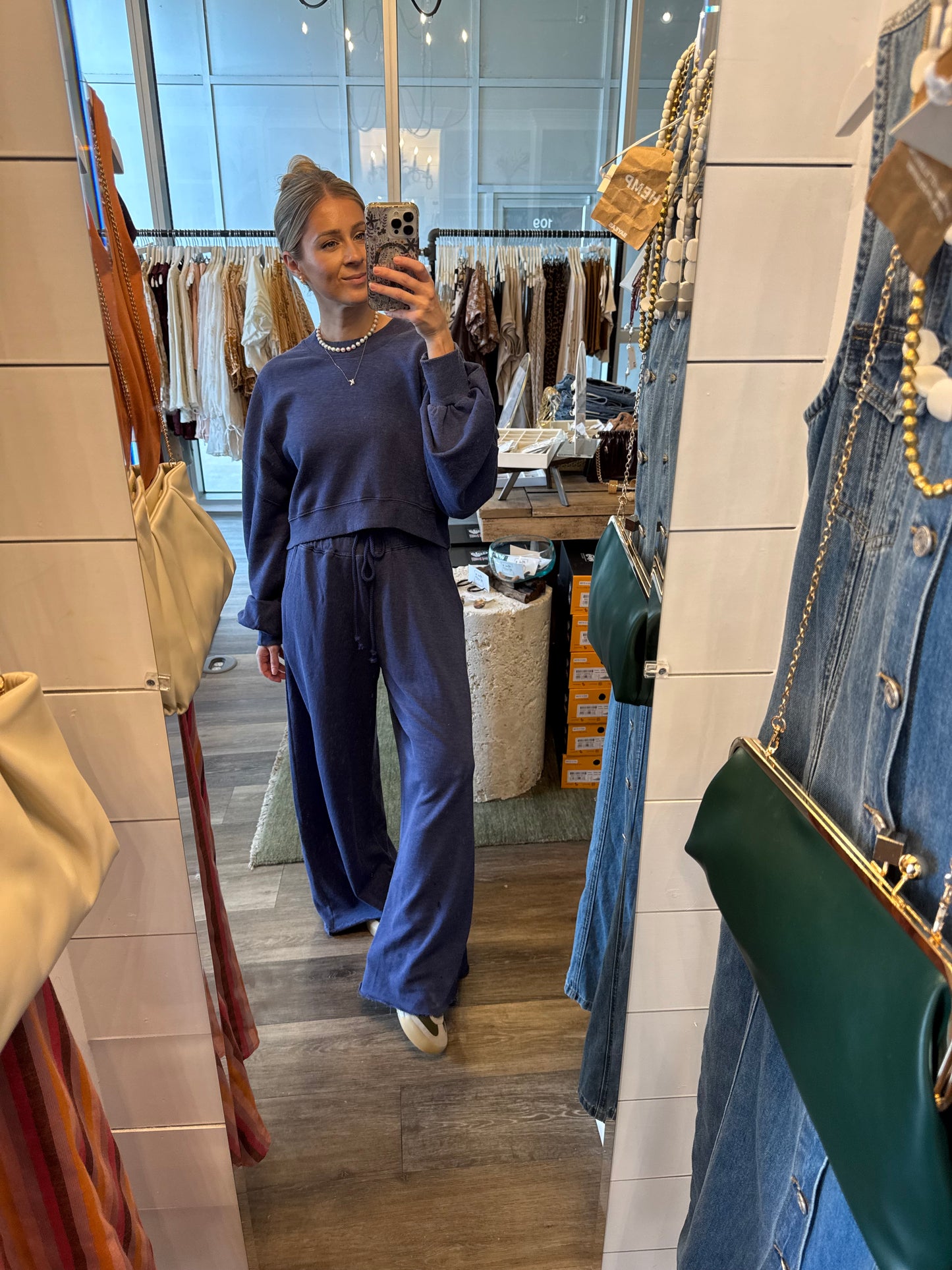 Jenna Set - Navy