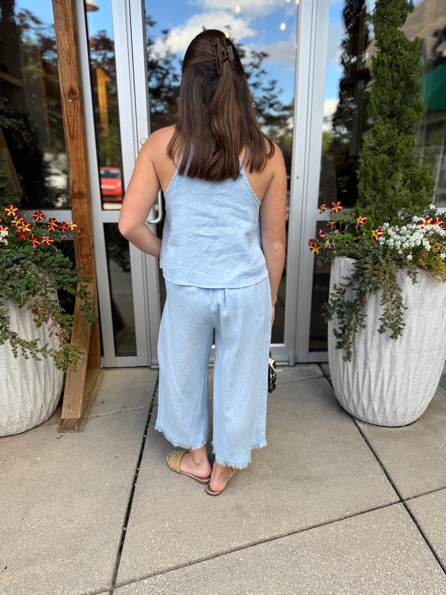 Linen Tank Blouse