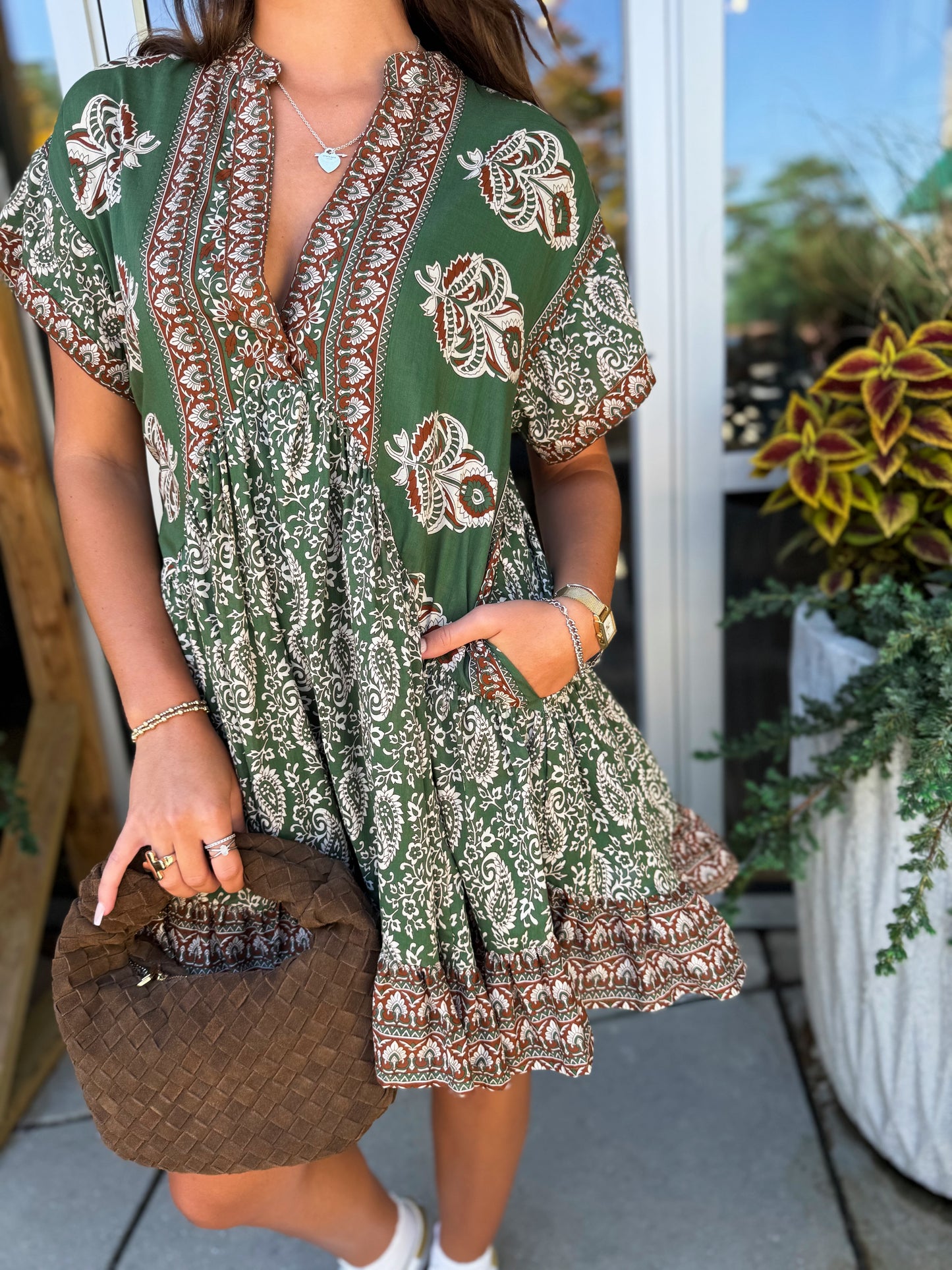Dova Forest Dress