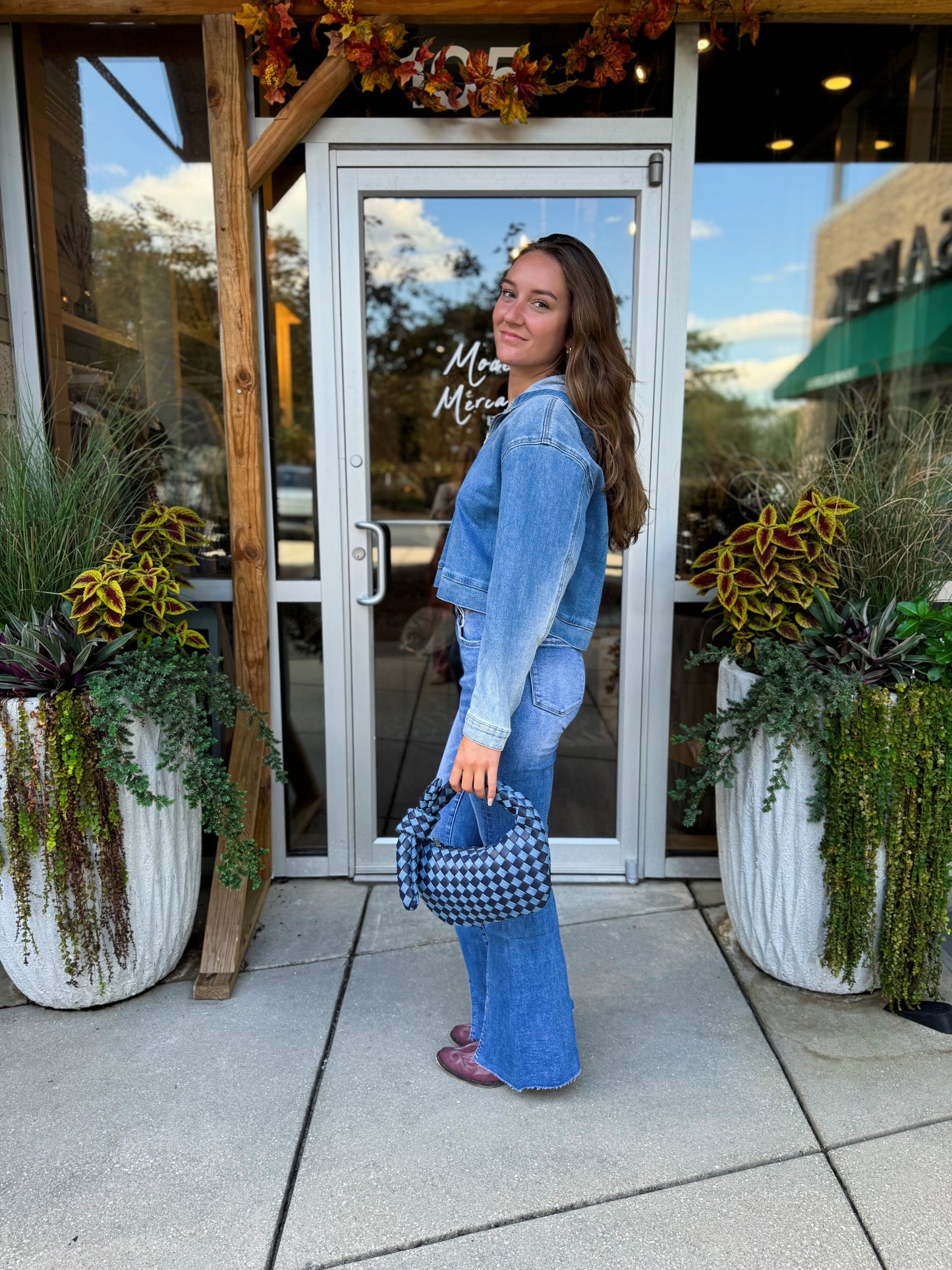 Denim Hoodie