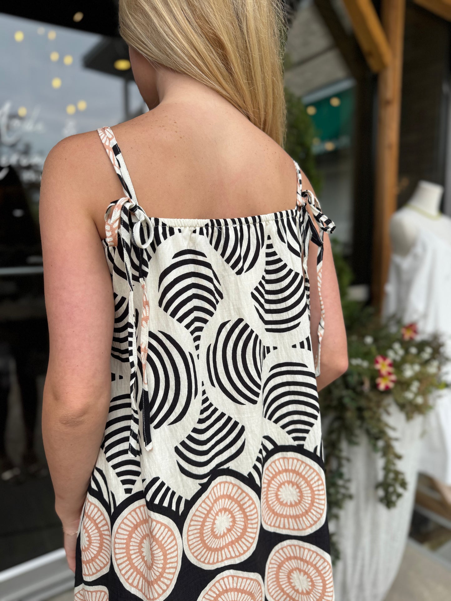 Midnight Shell Mini Dress