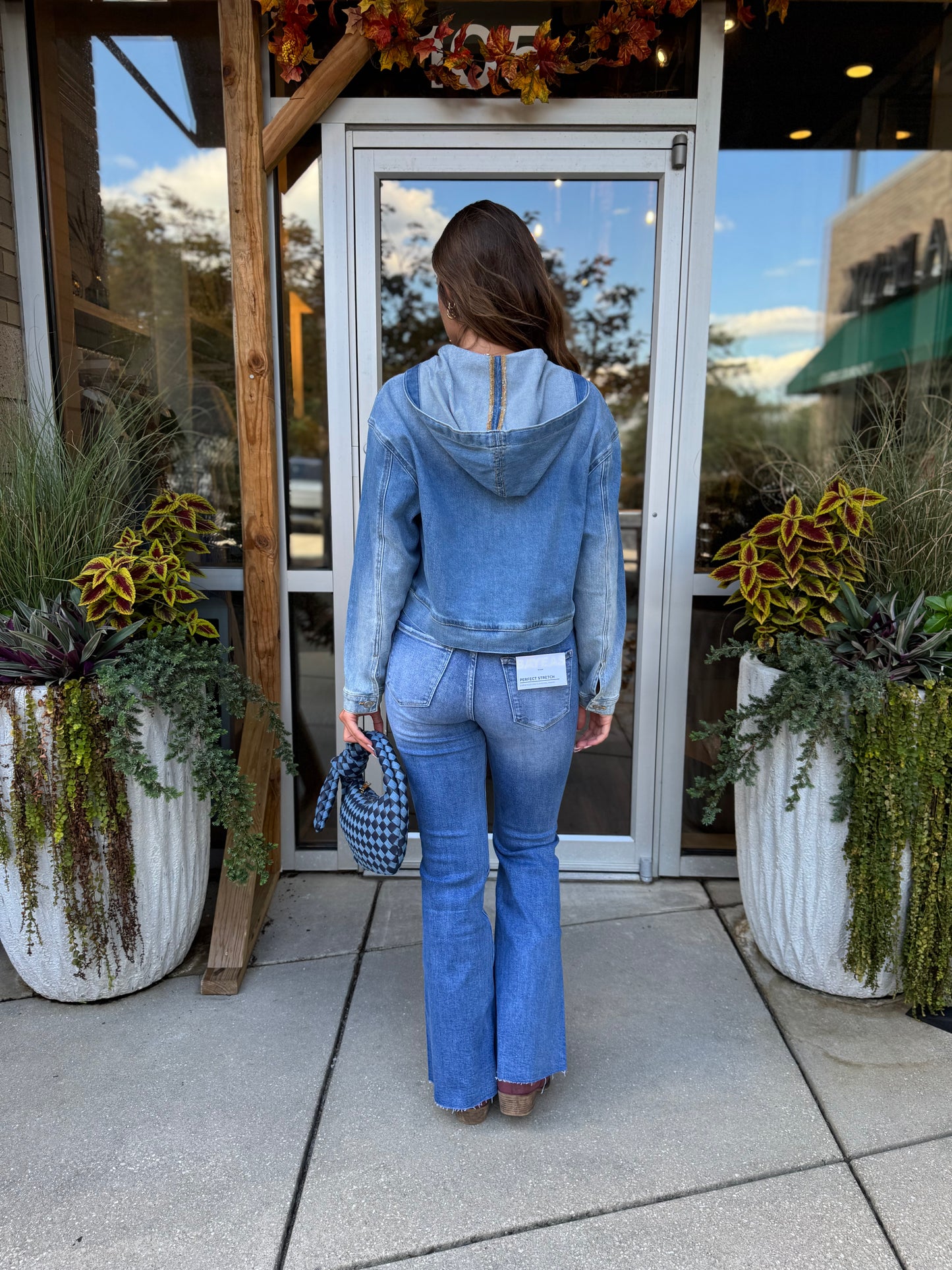 Denim Hoodie