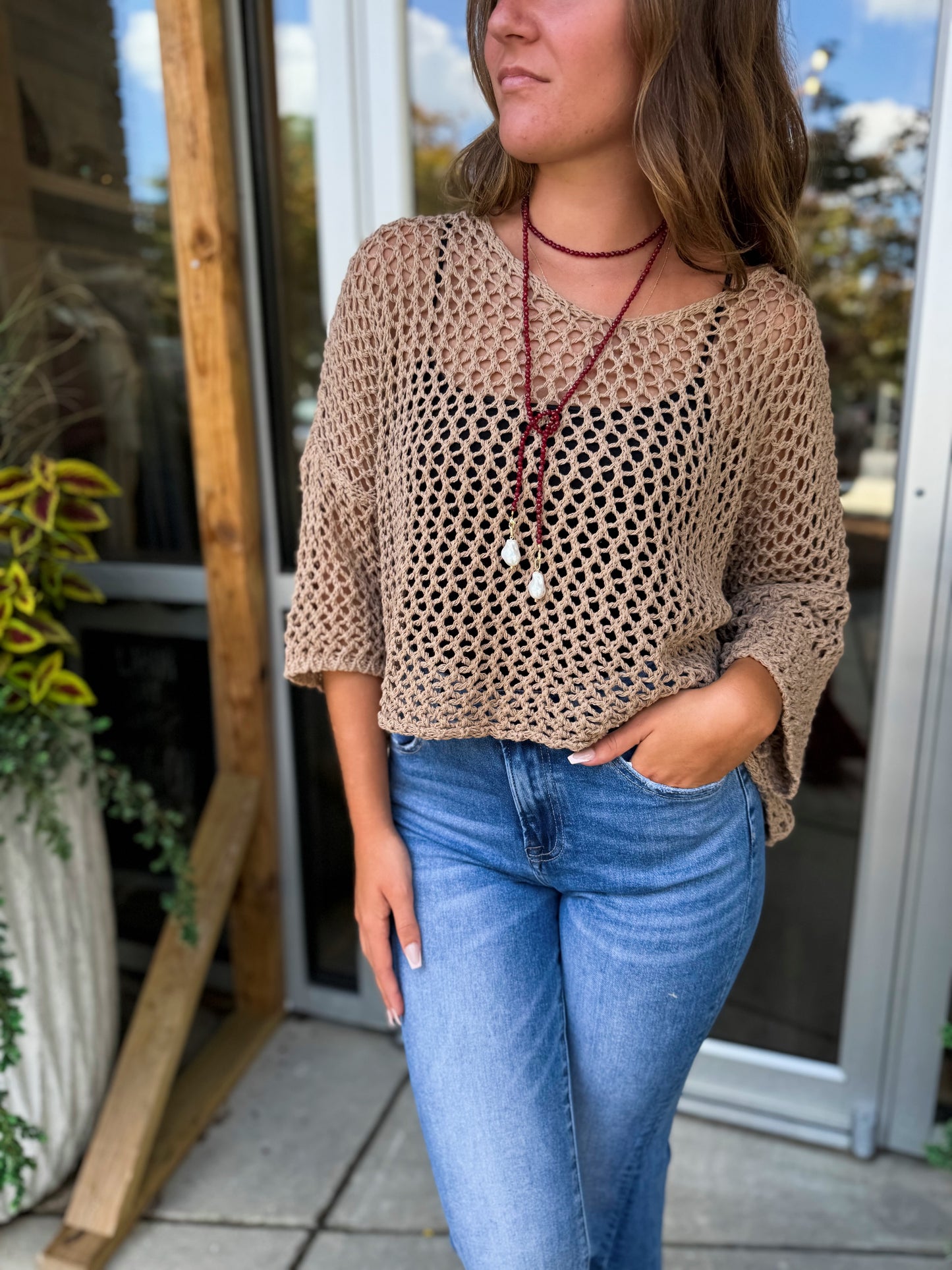Crochet Tunic Top