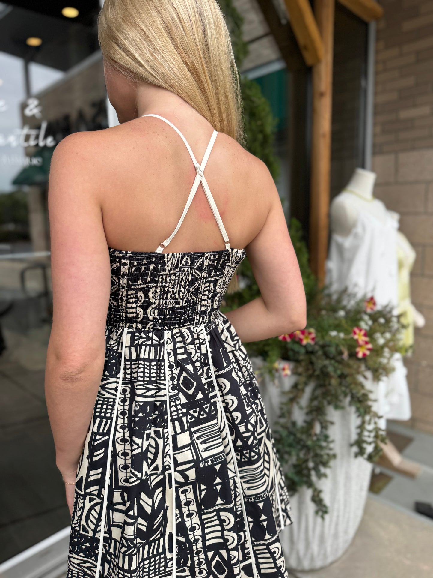 Nysas Ink Mini Dress