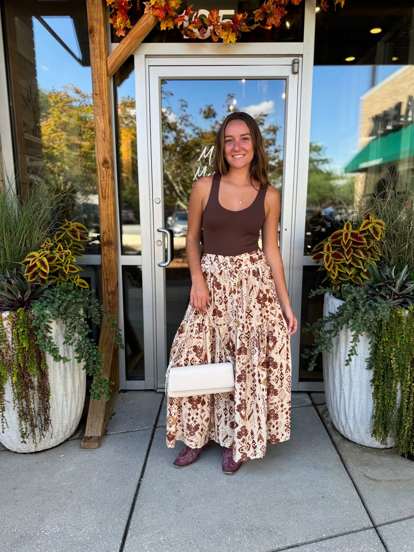Aztec Maxi Skirt