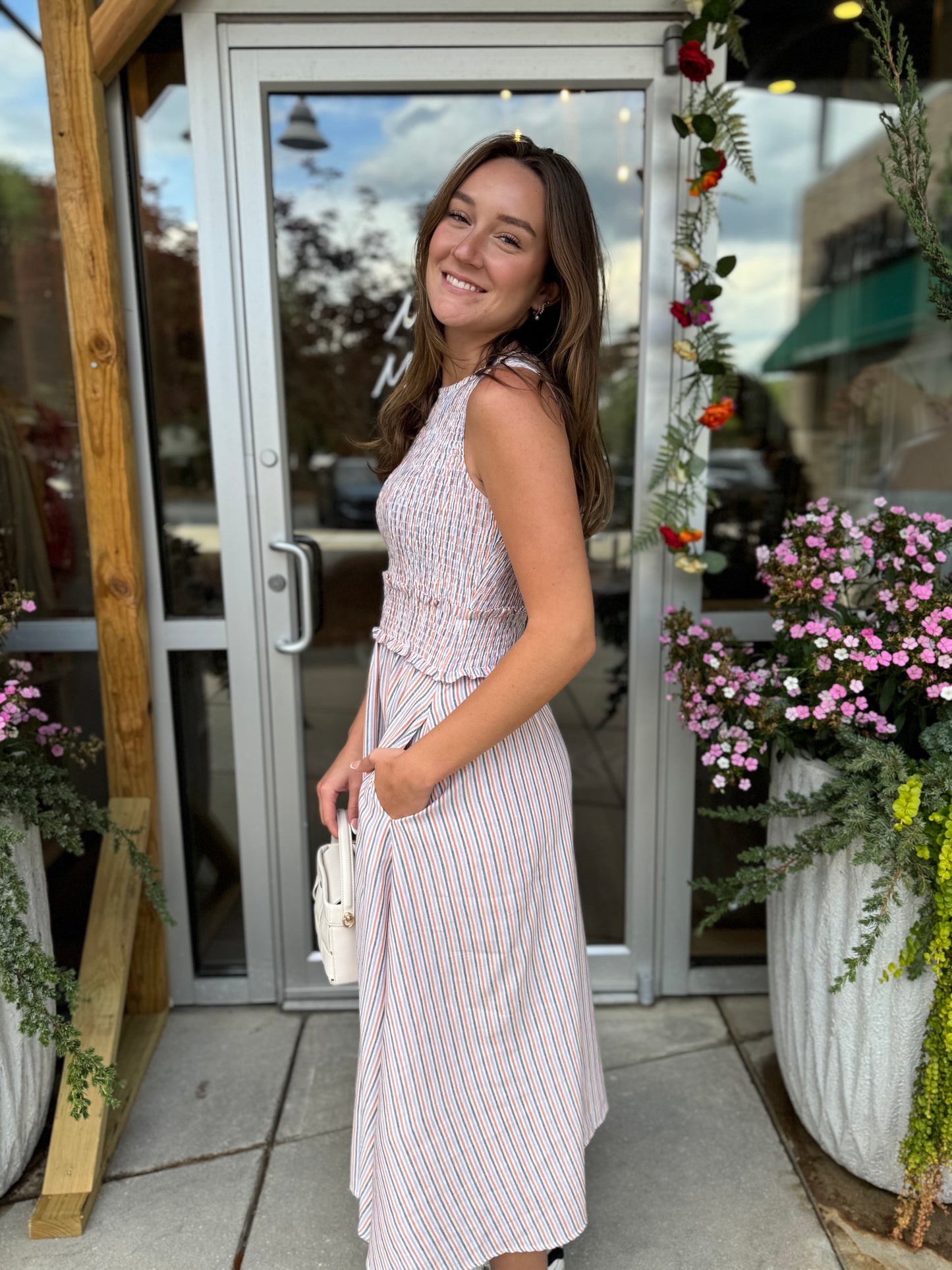 Alexiane Brique Dress