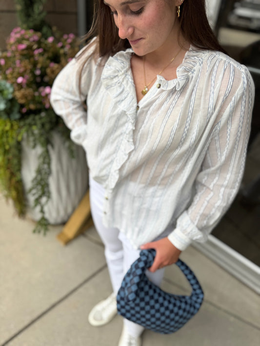 Celena Blanc Blouse