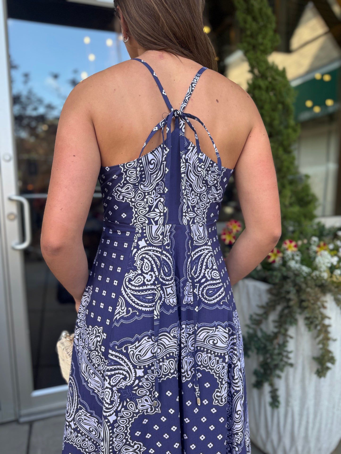 Elowen Bandana Midi Dress