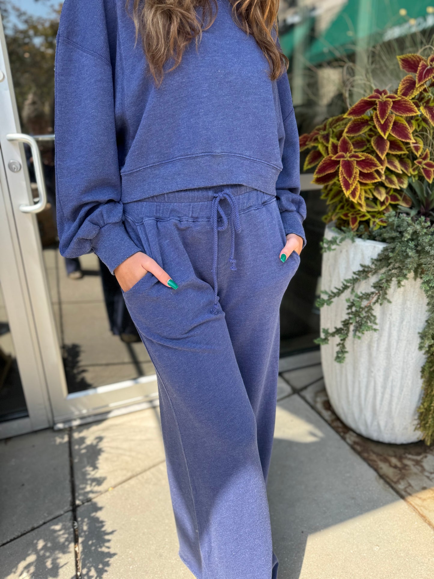 Jenna Set - Navy