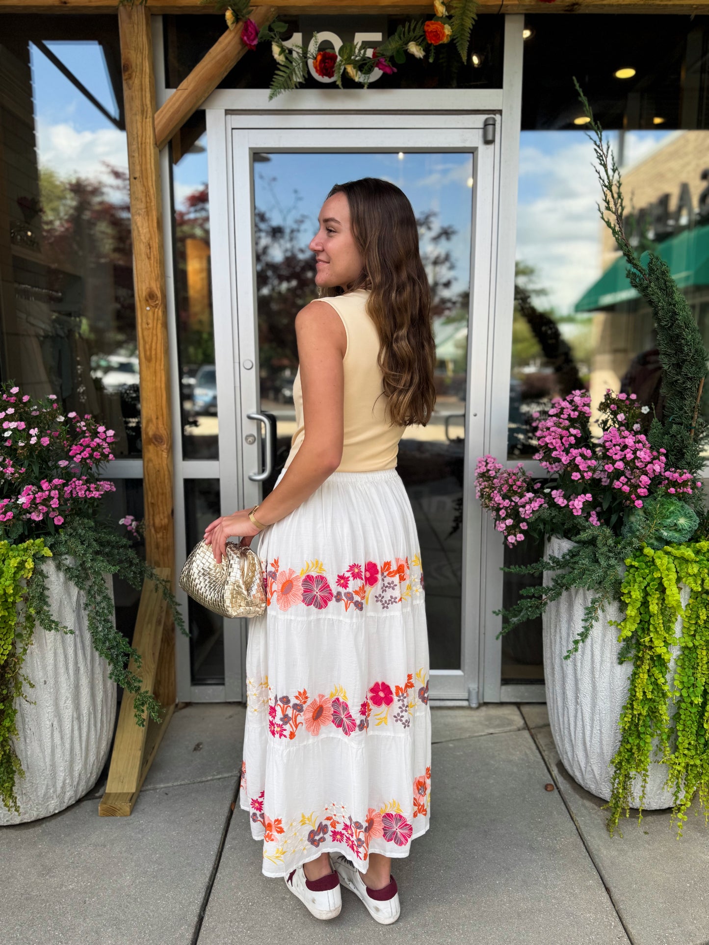 Zaria Mimosa Maxi Skirt