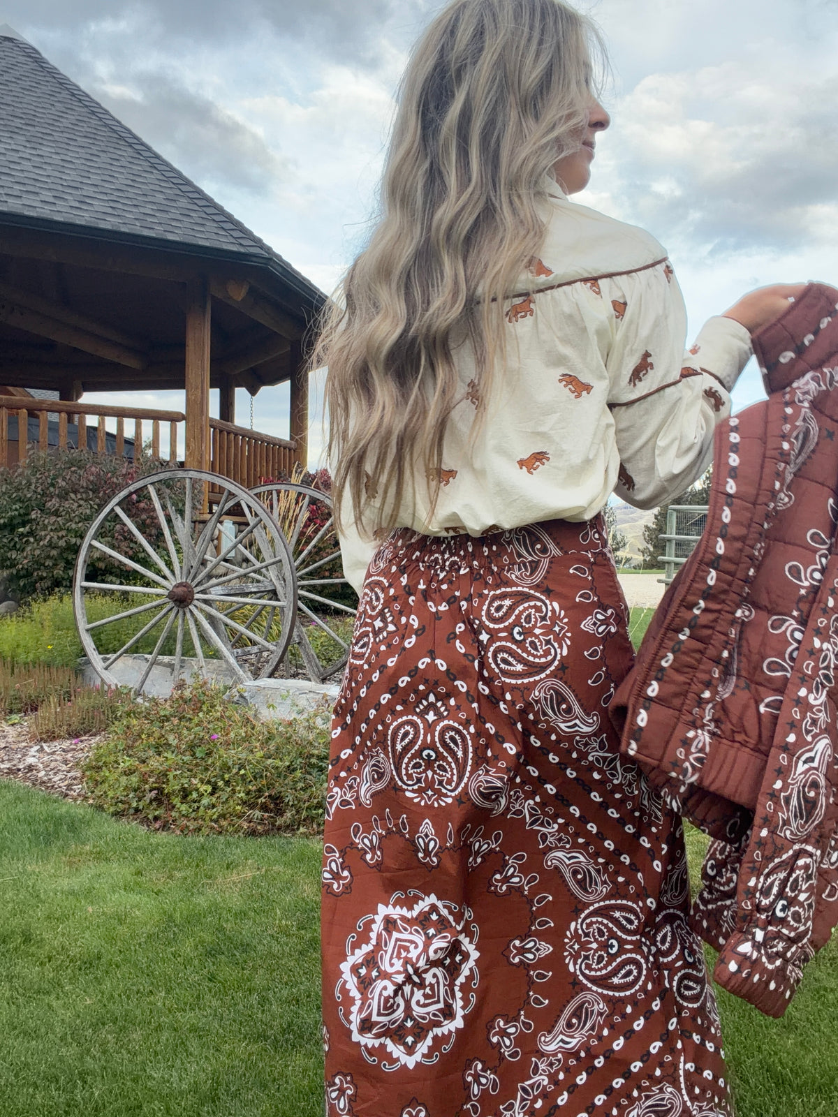 Hazel Pony Blouse