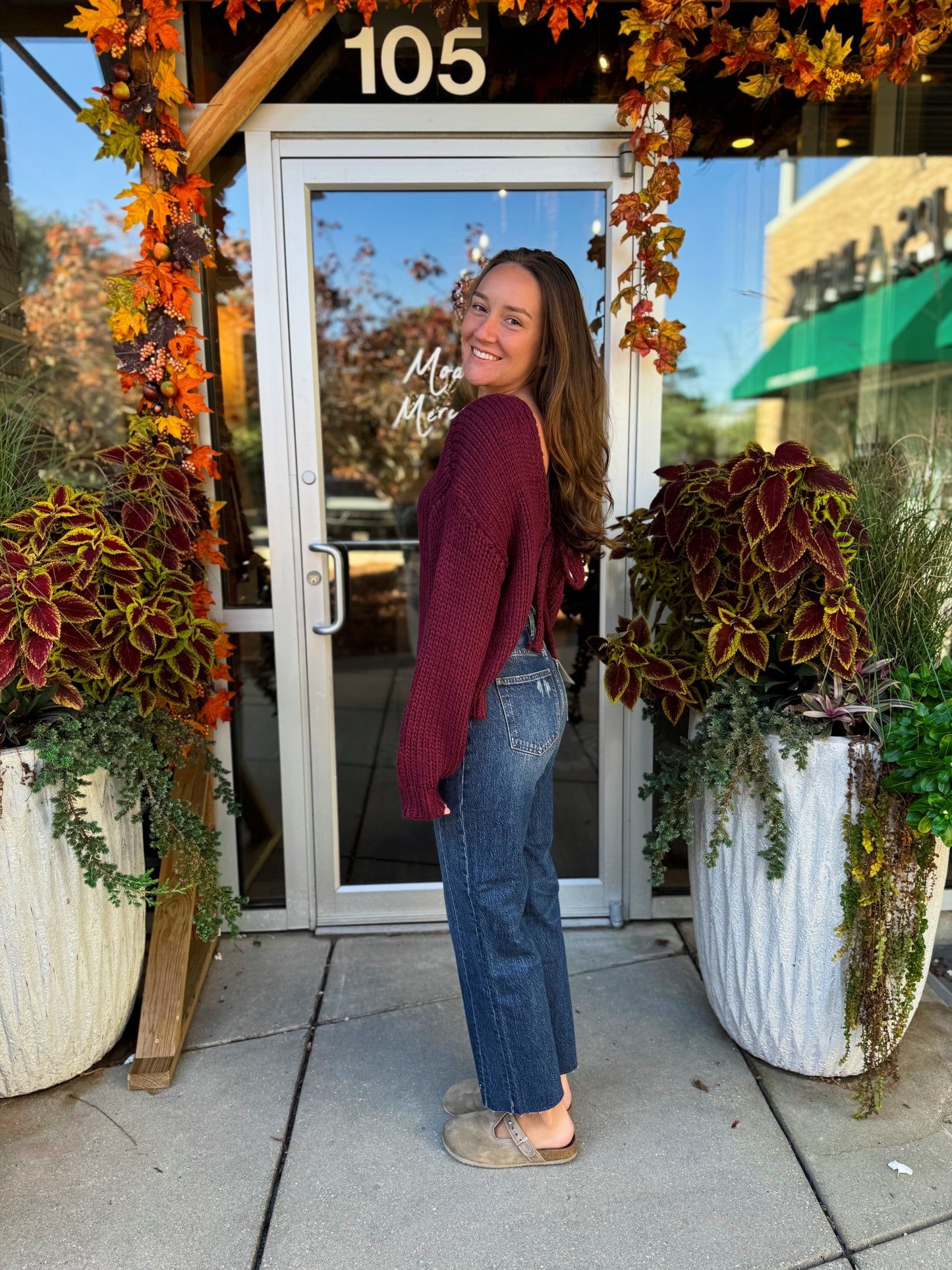 Tie Back Knit Cardigan