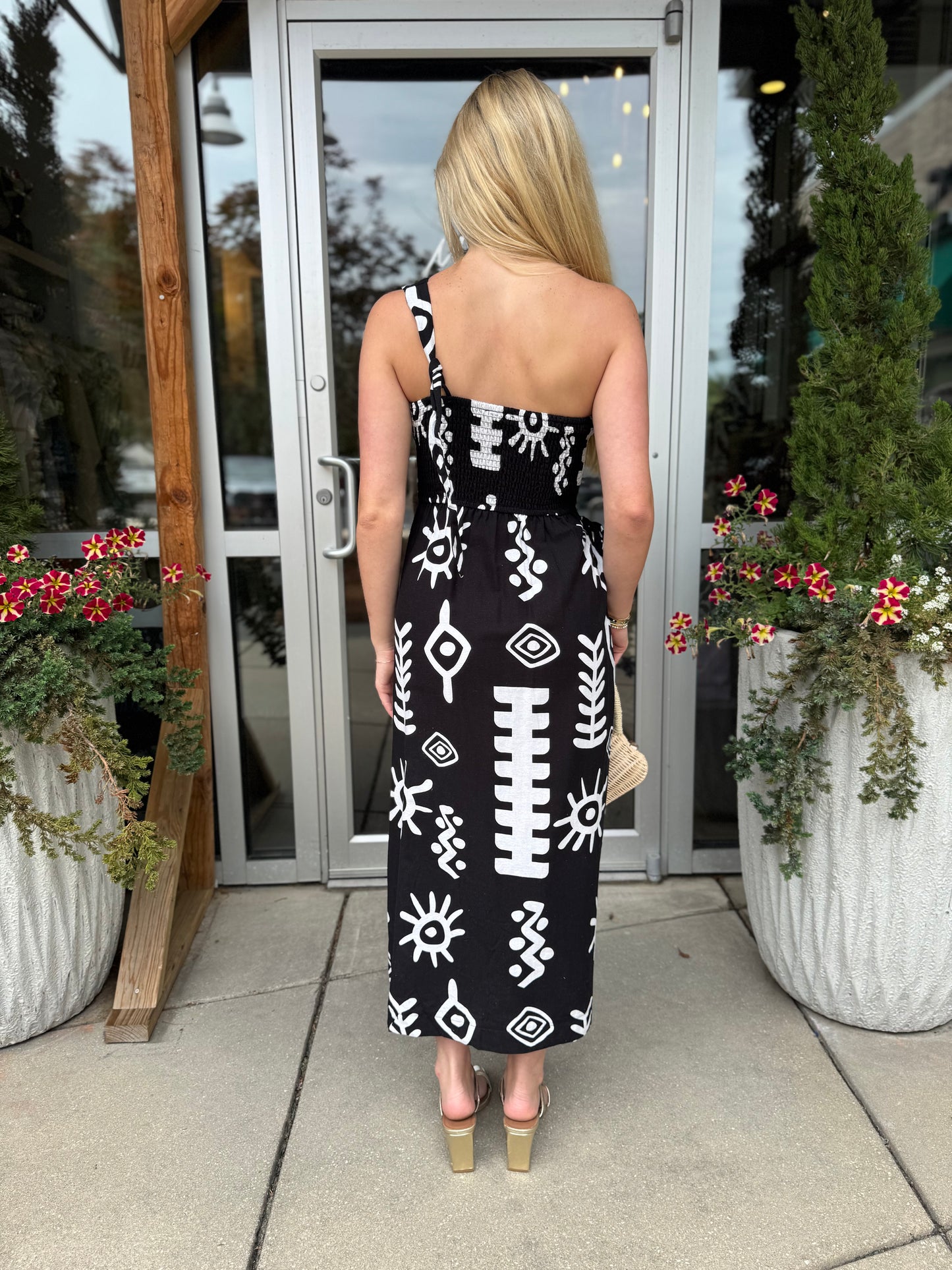 Paros One Shoulder Dress
