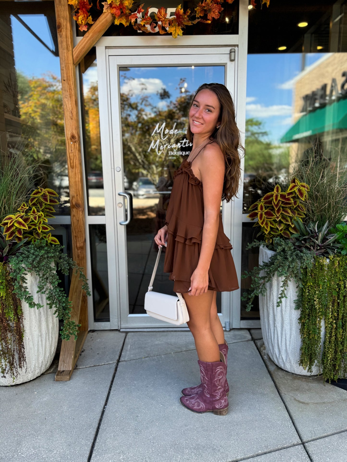 Shoulder Tie Romper