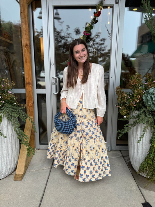 Beacon Blue Charlotte Skirt