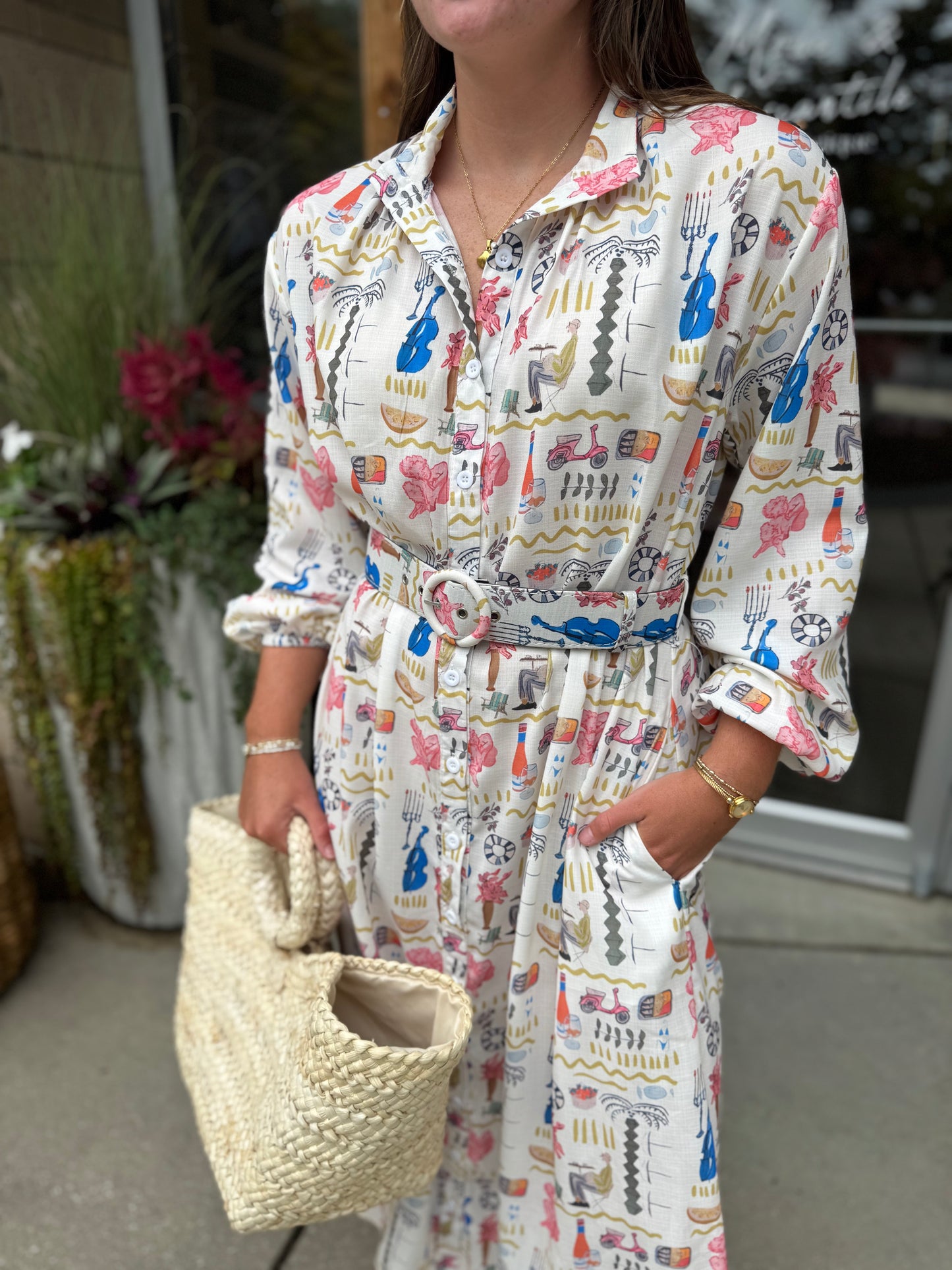 Endless Summer Belted Maxi Dress
