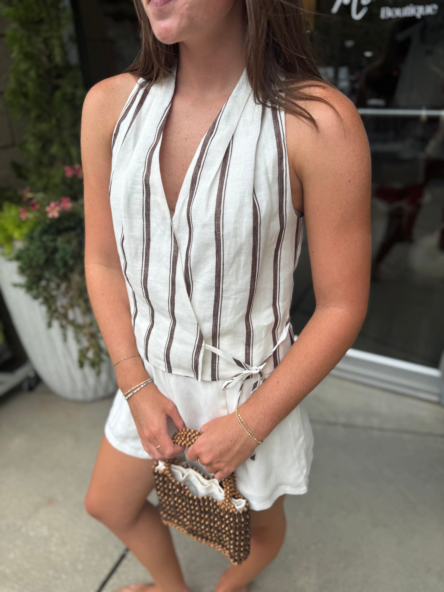 Lola Wrap Top