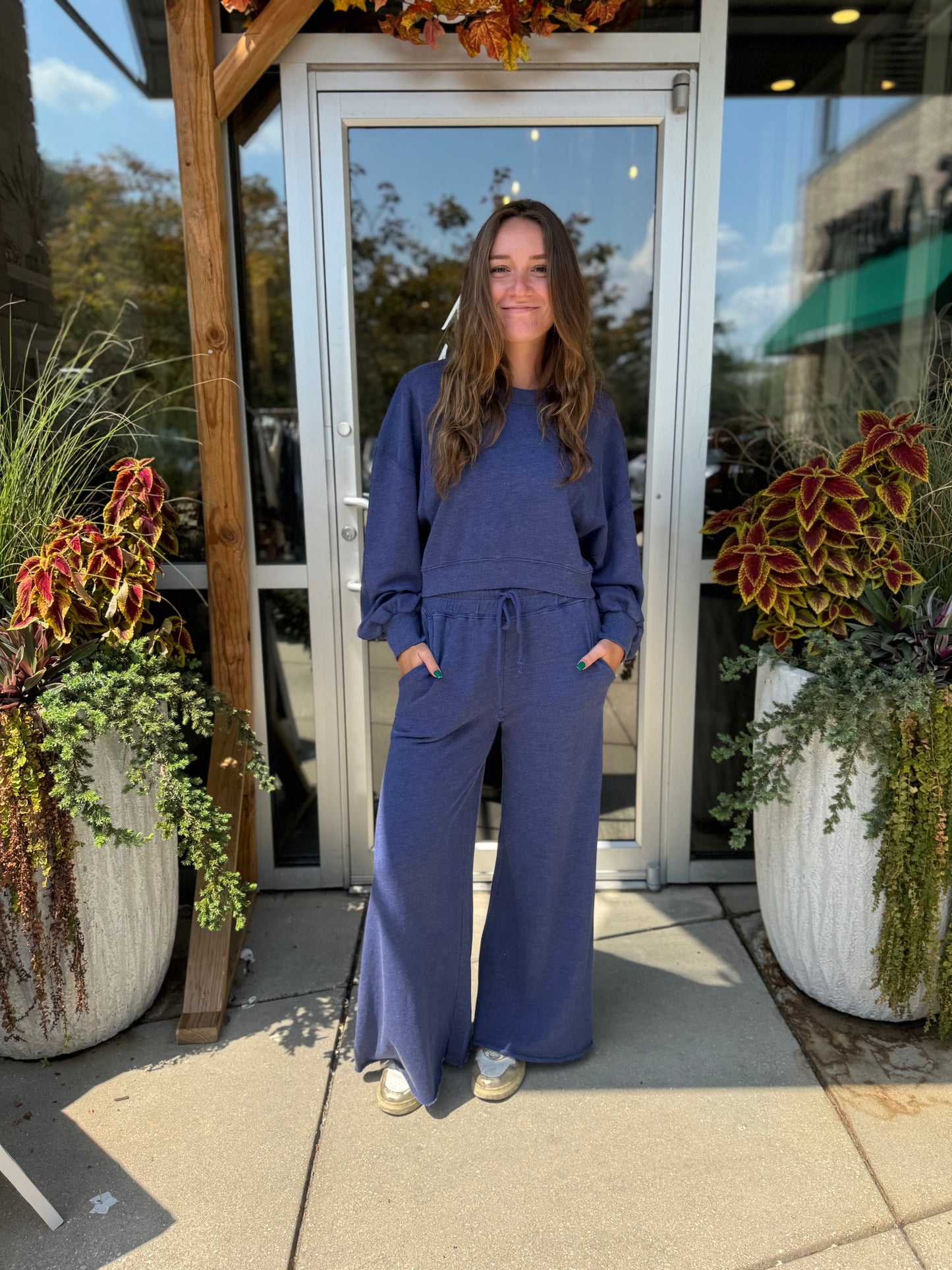 Jenna Set - Navy