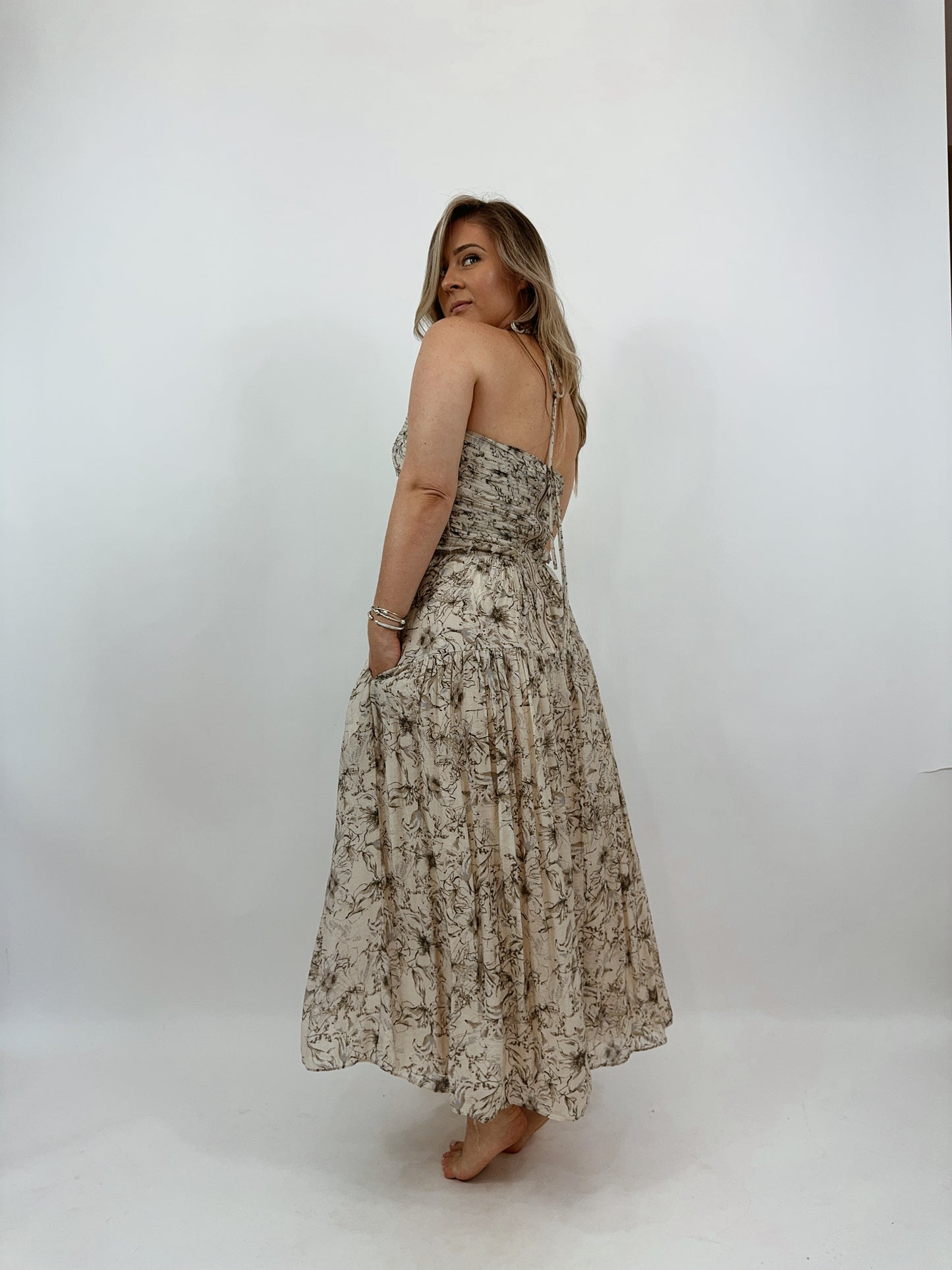 Zinta Midi Dress