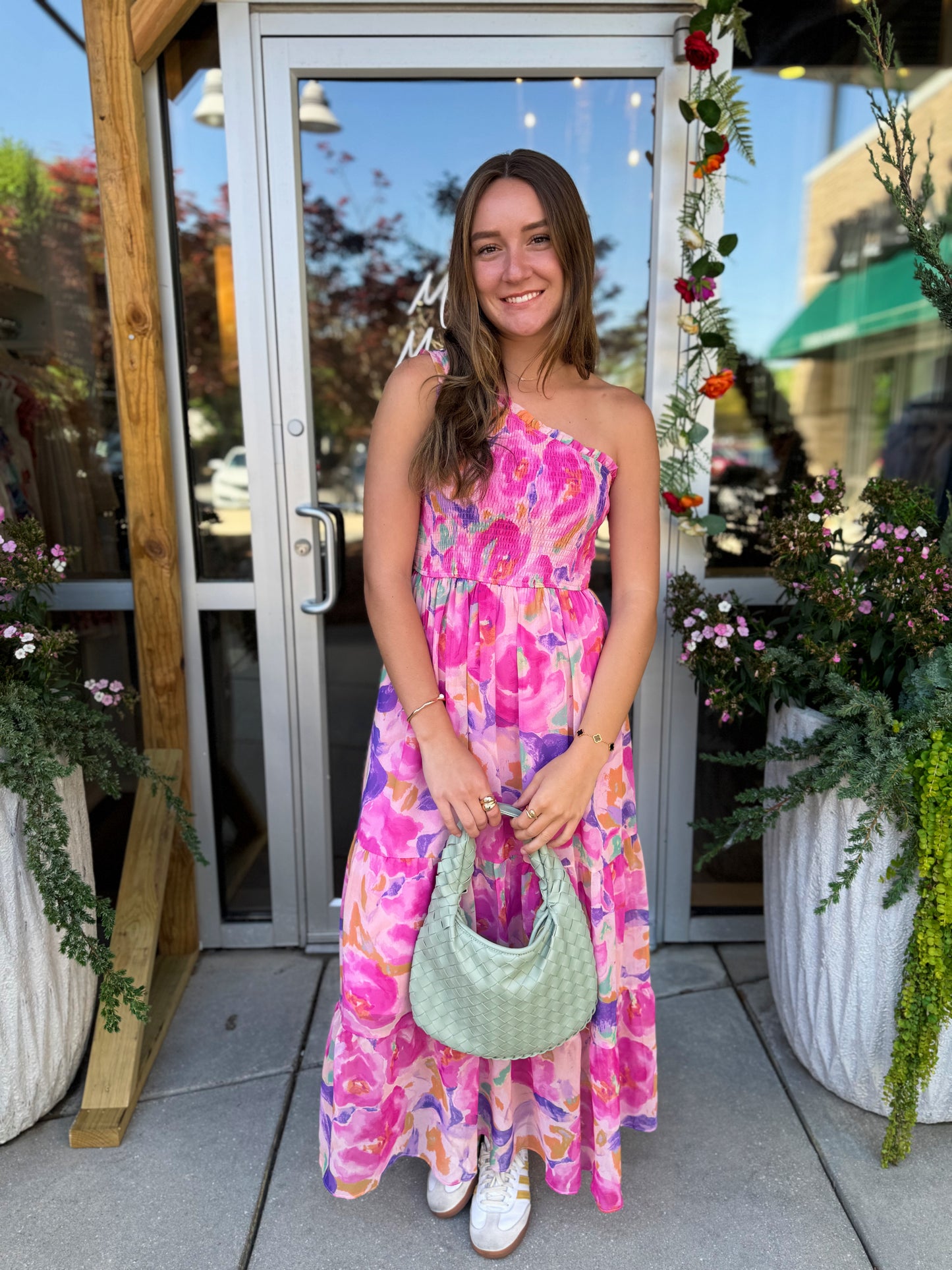 One Shoulder Madeline Dress