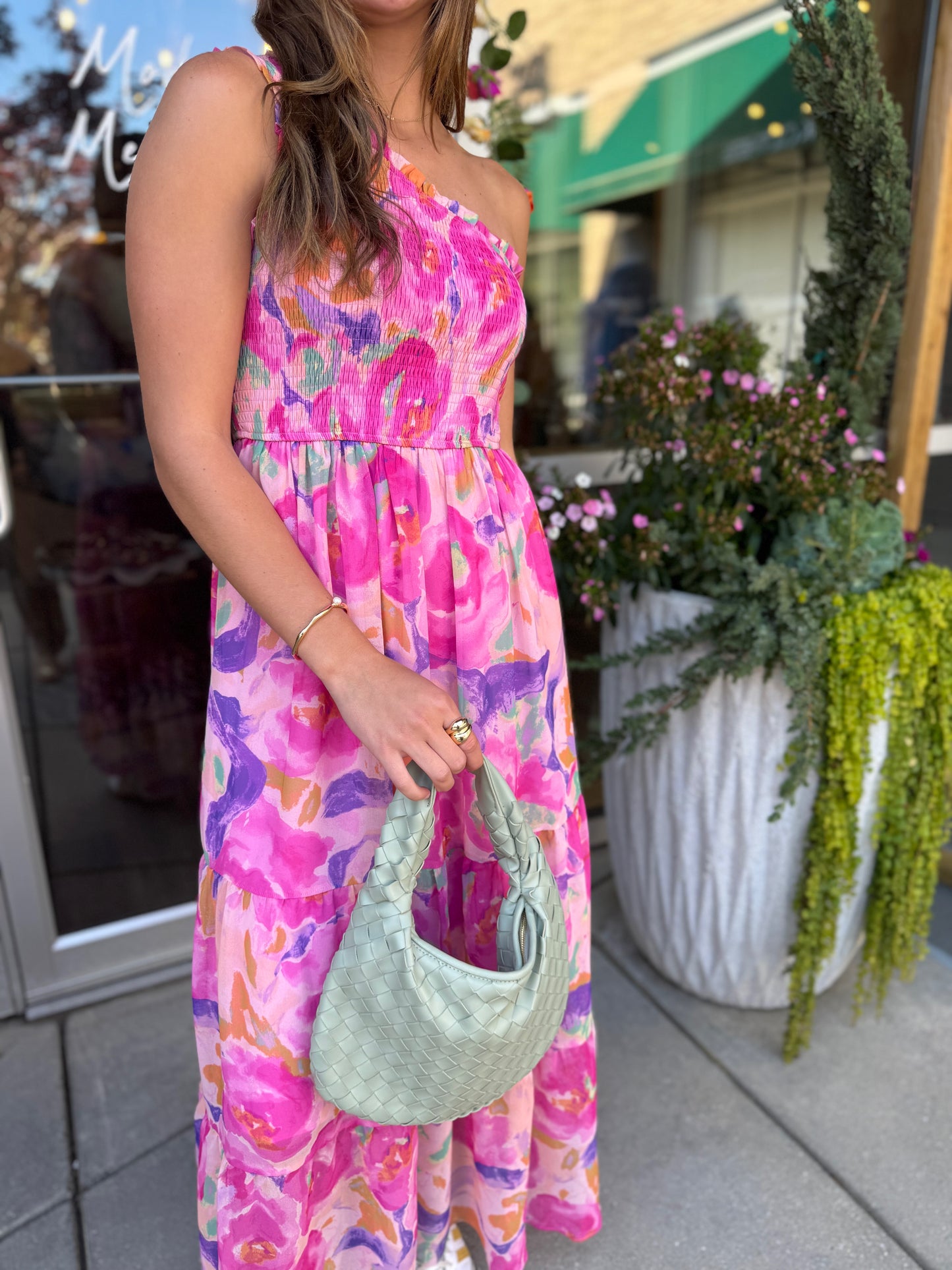 One Shoulder Madeline Dress