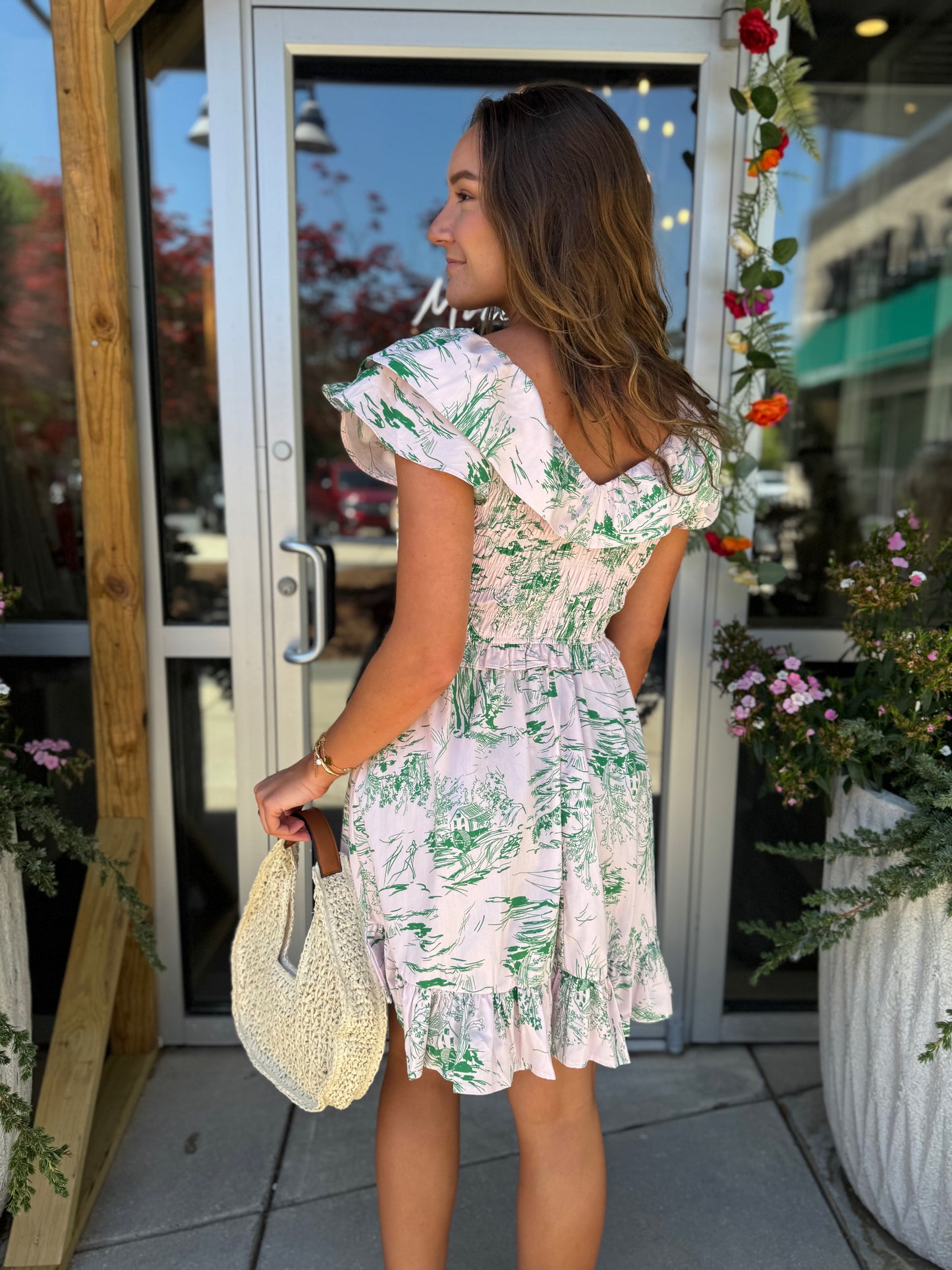 Garden Reverie Mini Dress