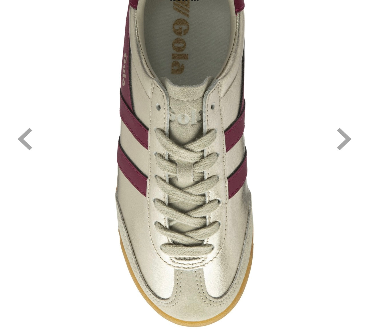 Gola Burgundy Sneakers