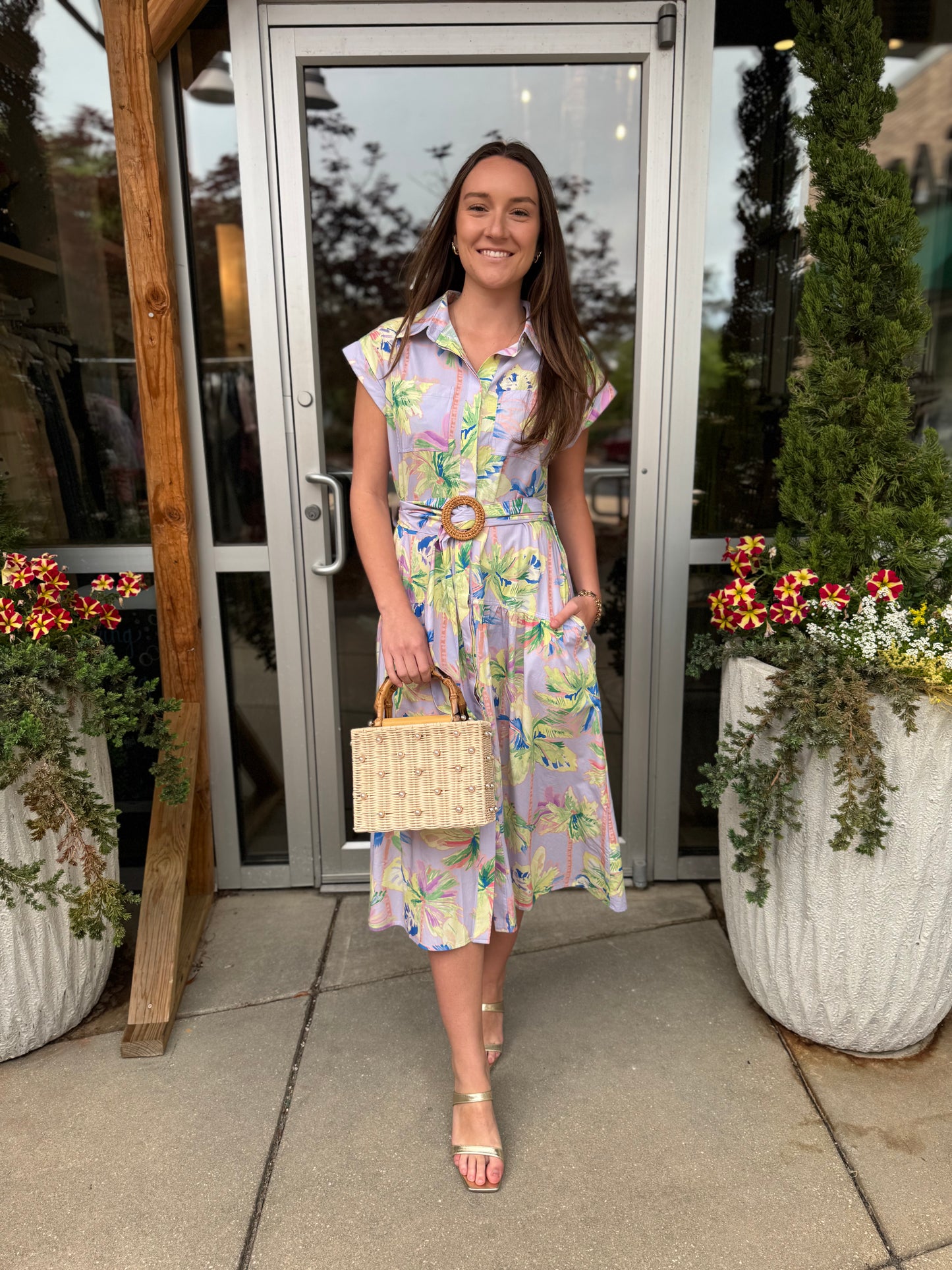 Baja Blues Maxi Dress