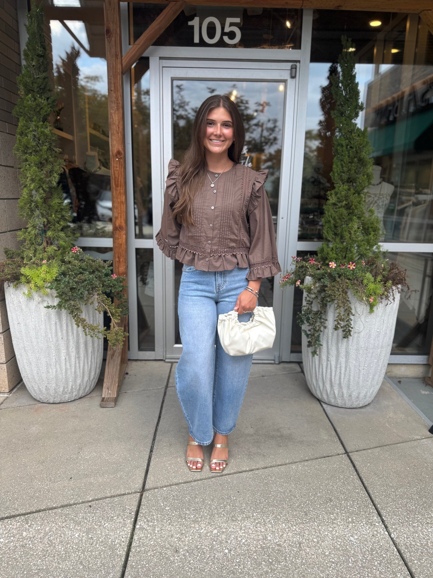 Chocolate Blouse