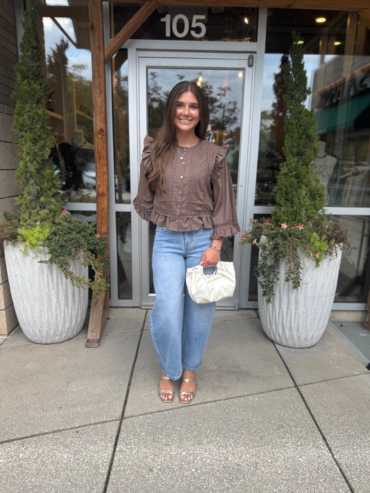 Chocolate Blouse