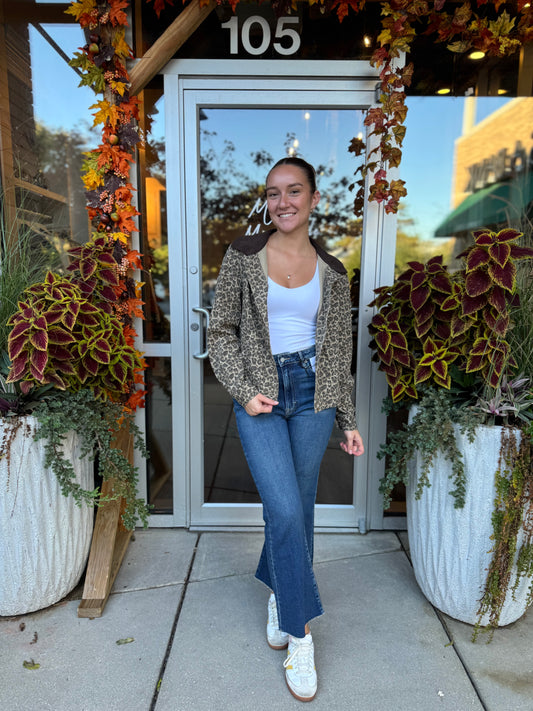 Leopard Barn Jacket