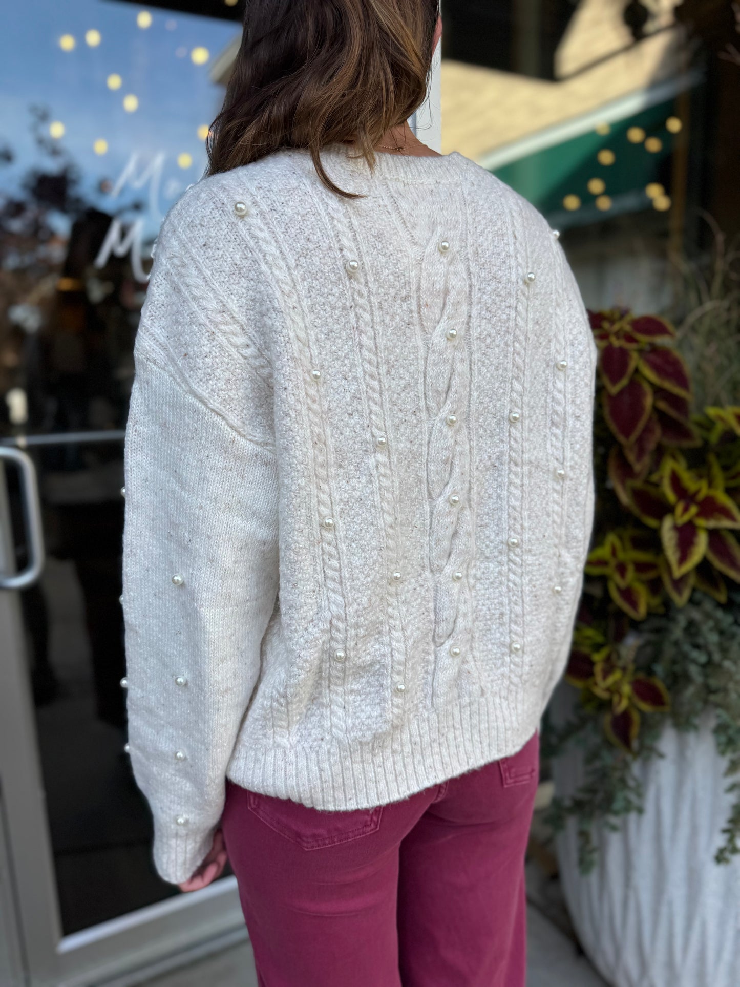 Pearl Knit Sweater