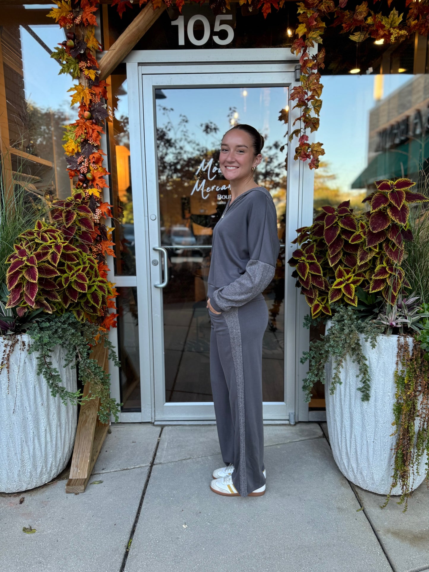 Naomi Set - Charcoal