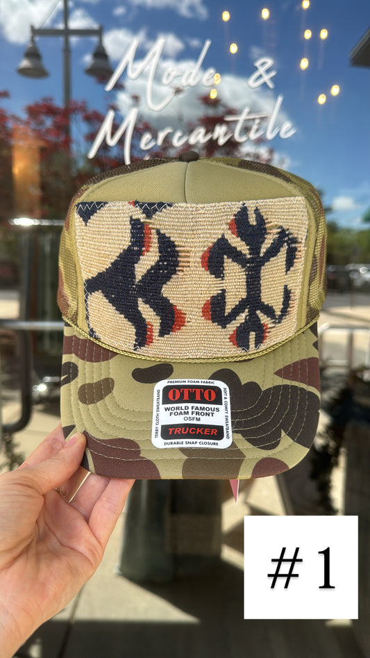 Camo Orijinal Kilim Patch Trucker