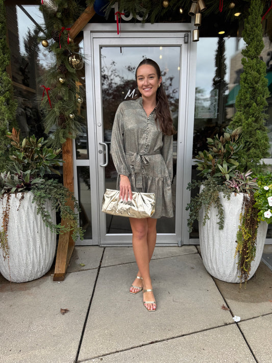 Golden Tapestry Dress