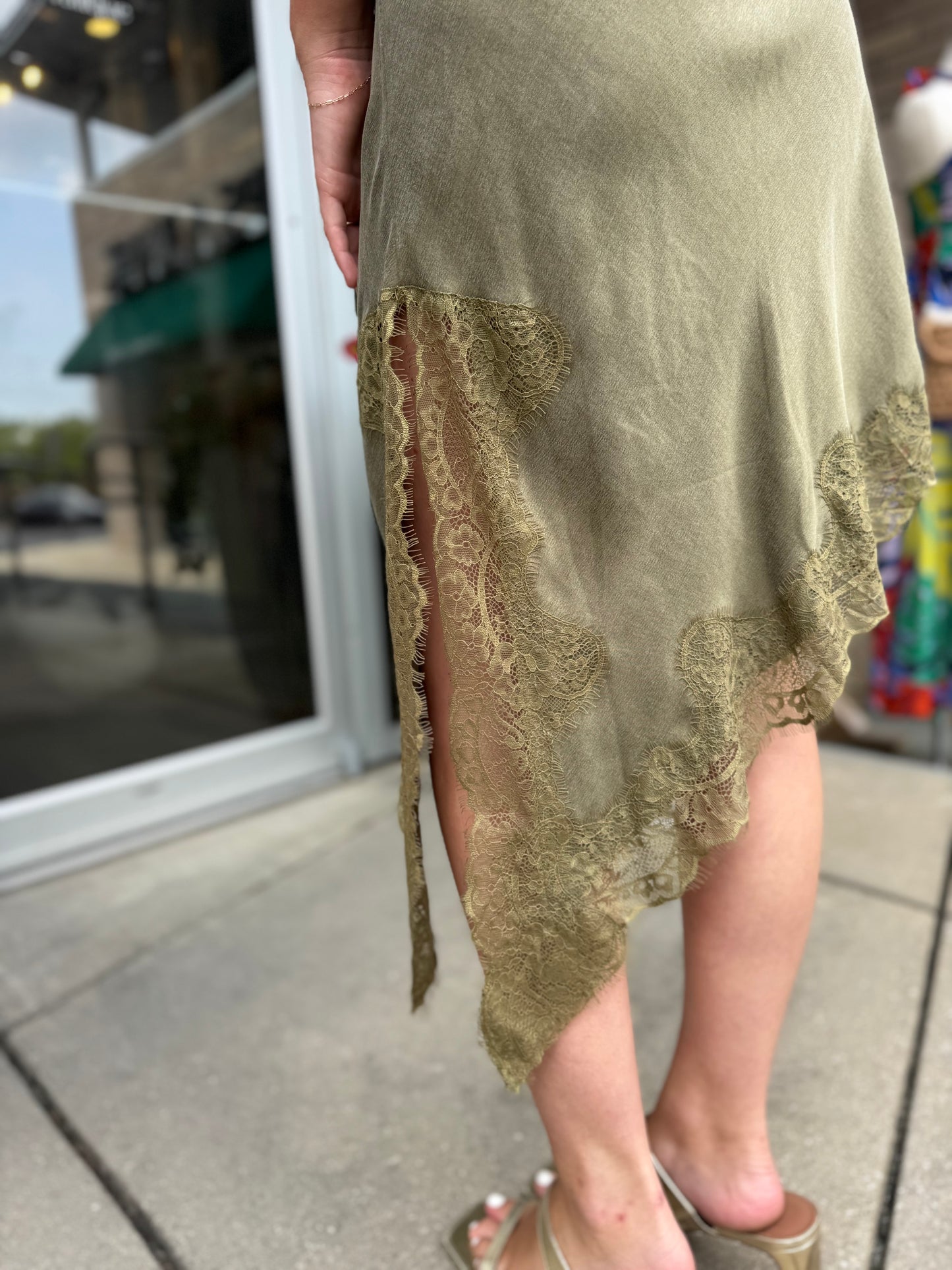 Maude Lace insert Dress