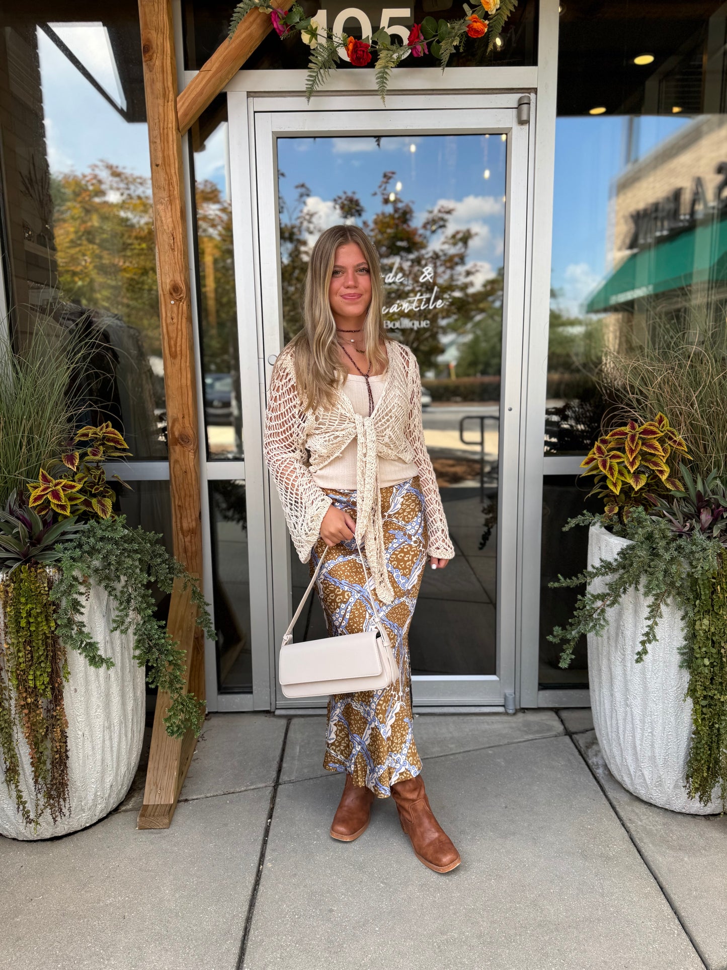 Giono Ocre Skirt