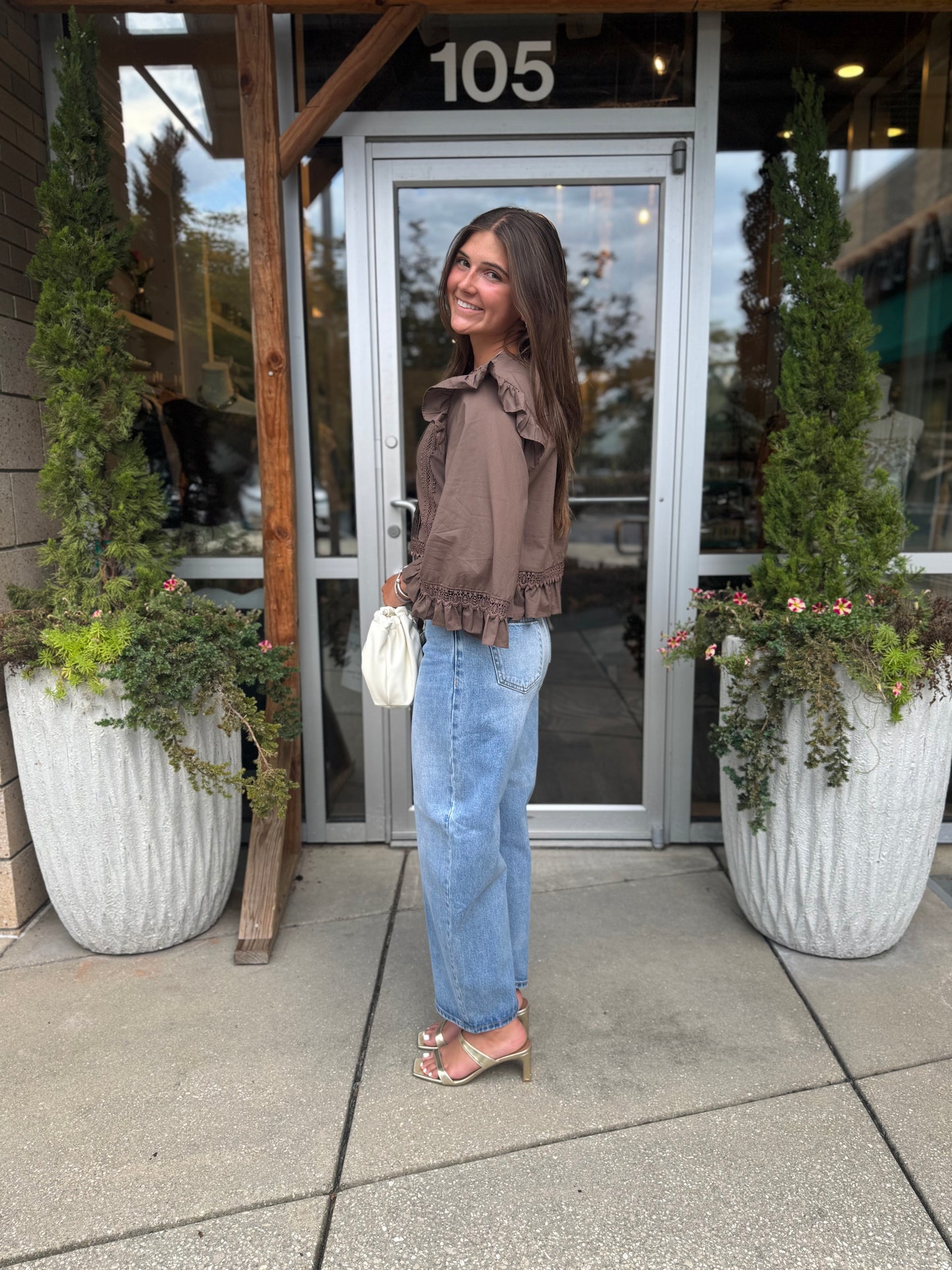 Chocolate Blouse