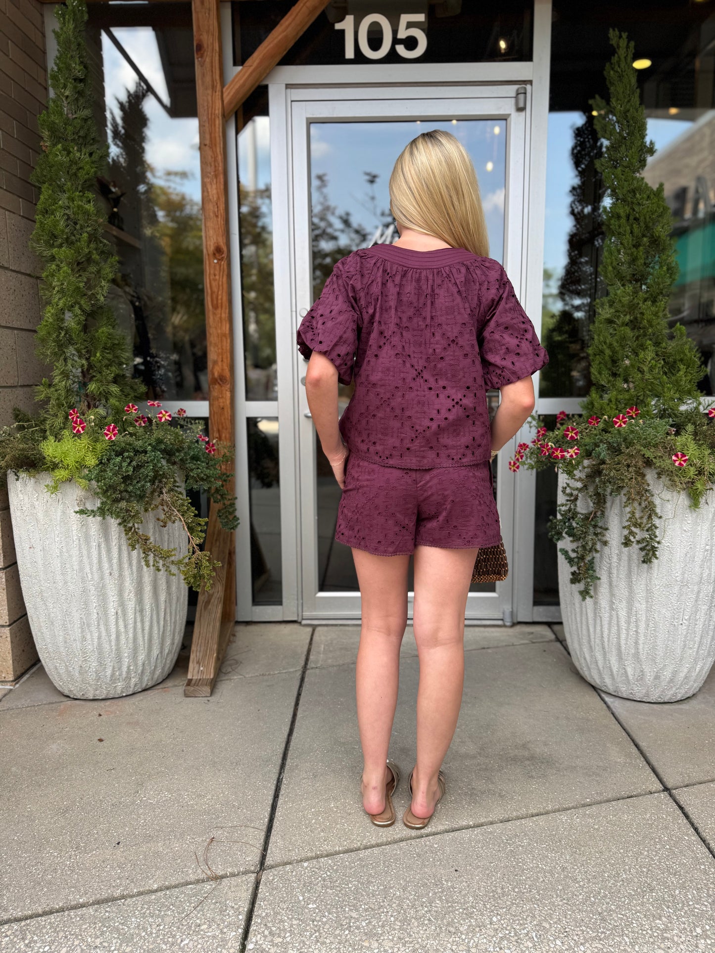 Delphi Eyelet Skort