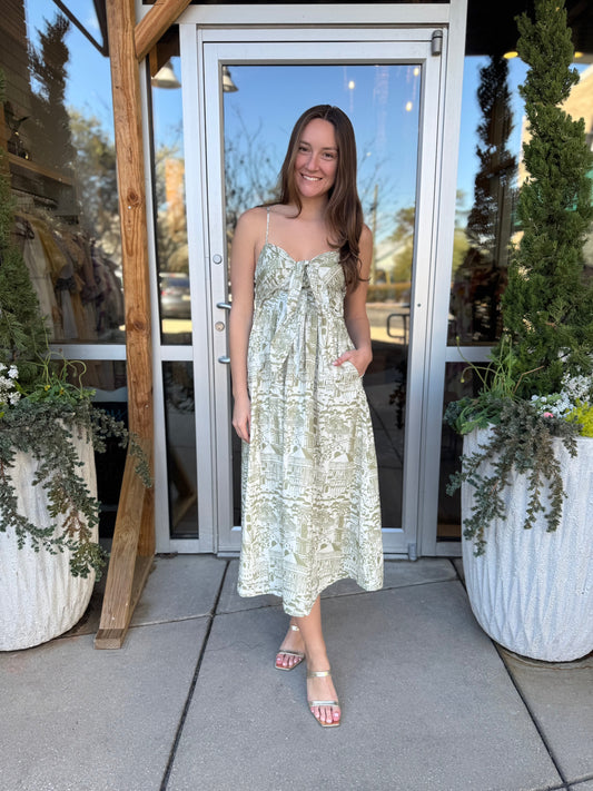 Verdant Bellezza Maxi Dress