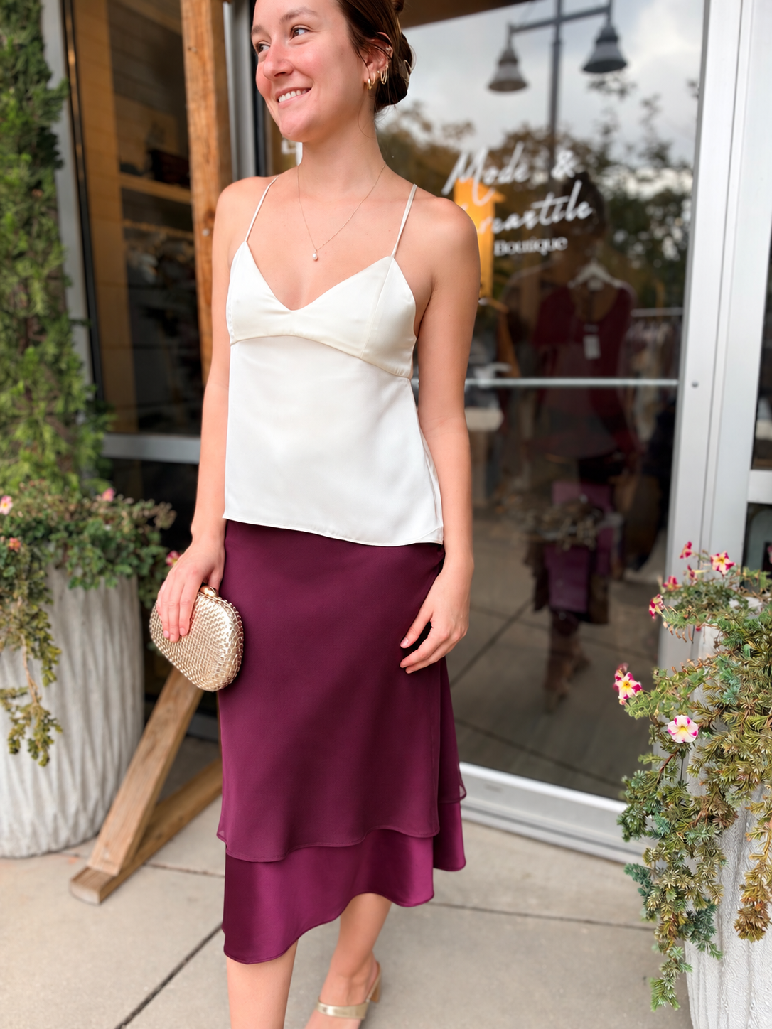 Organza Slip Skirt