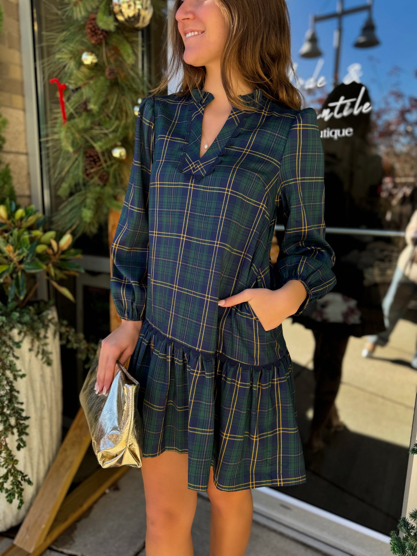Lauren Tartan Dress